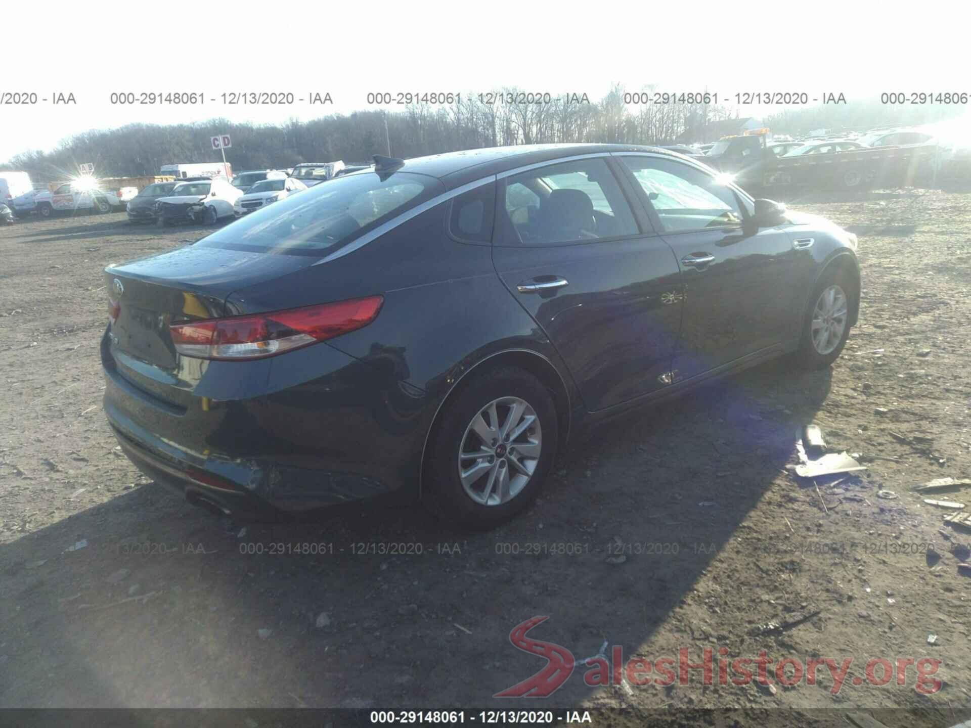 KNAGT4L34G5079380 2016 KIA OPTIMA