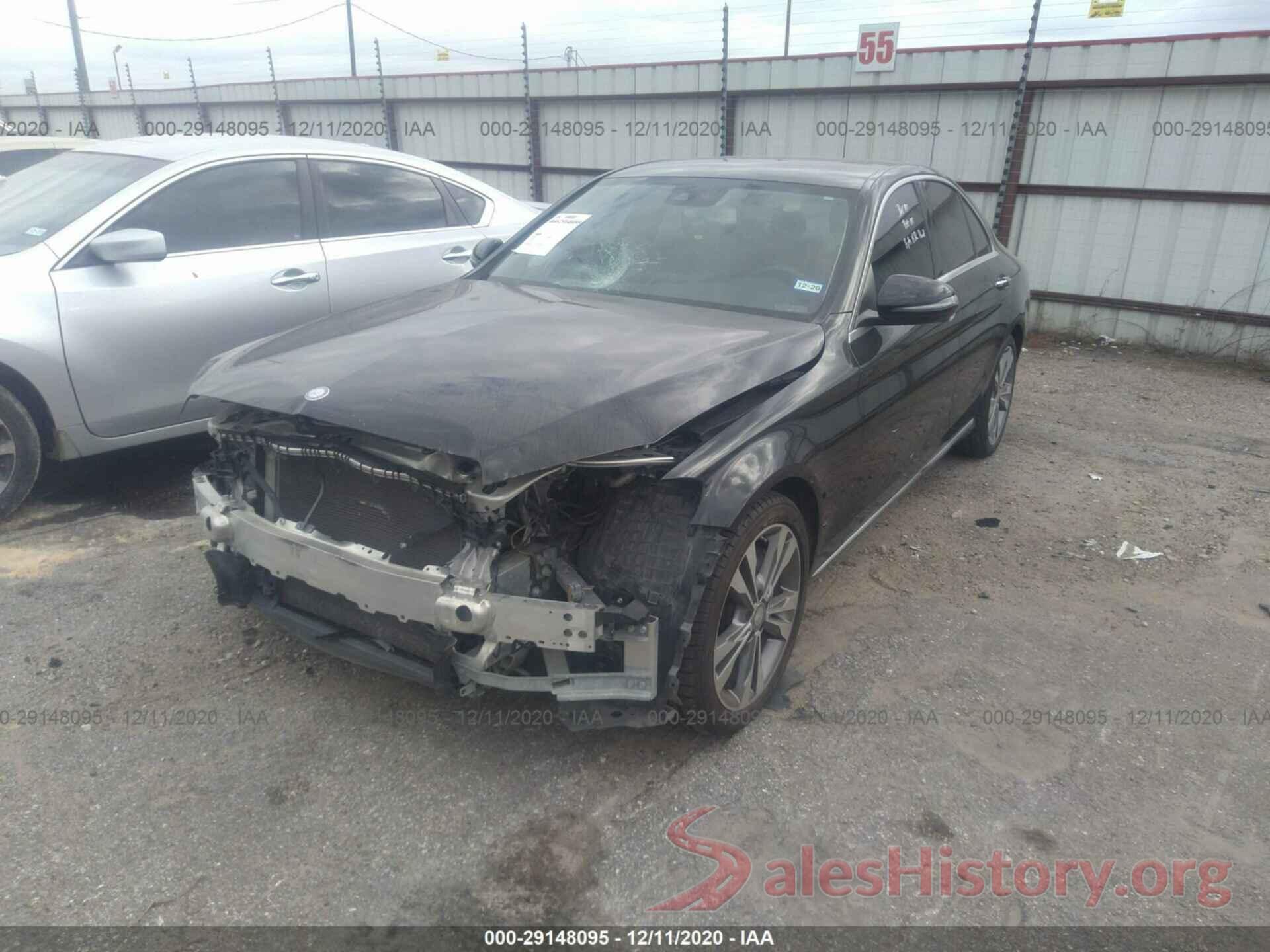 55SWF4JB8GU123166 2016 MERCEDES-BENZ C-CLASS