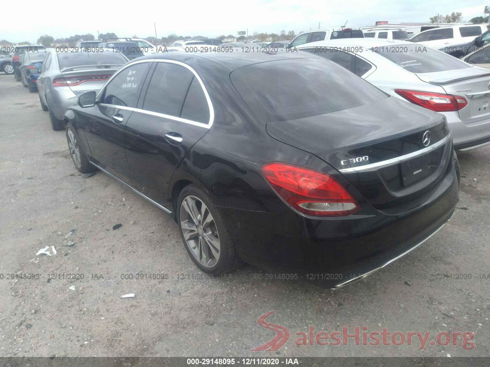 55SWF4JB8GU123166 2016 MERCEDES-BENZ C-CLASS