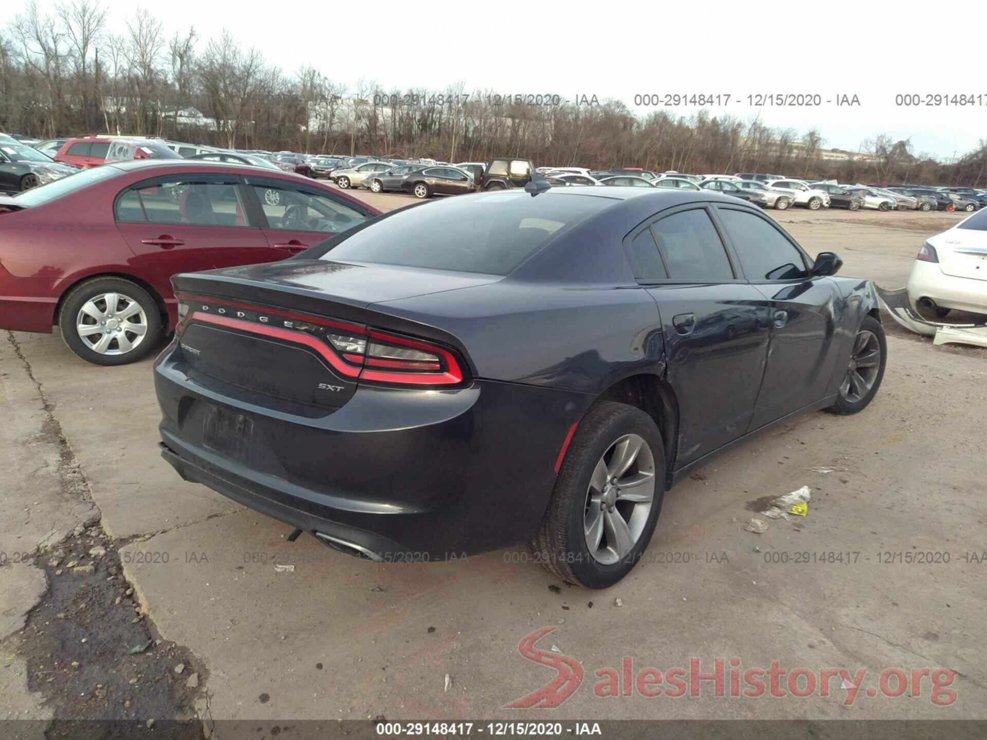 2C3CDXHG4GH186969 2016 DODGE CHARGER