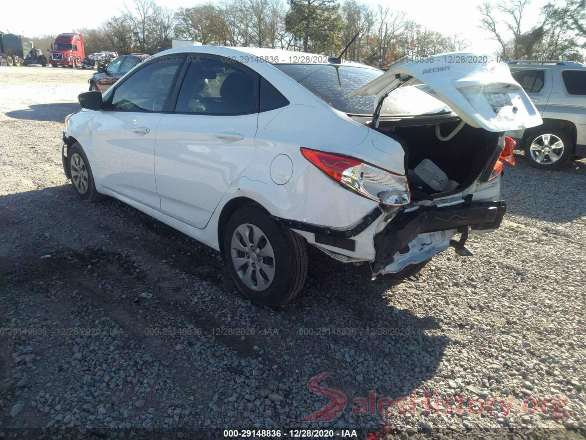 KMHCT4AE2GU161762 2016 HYUNDAI ACCENT