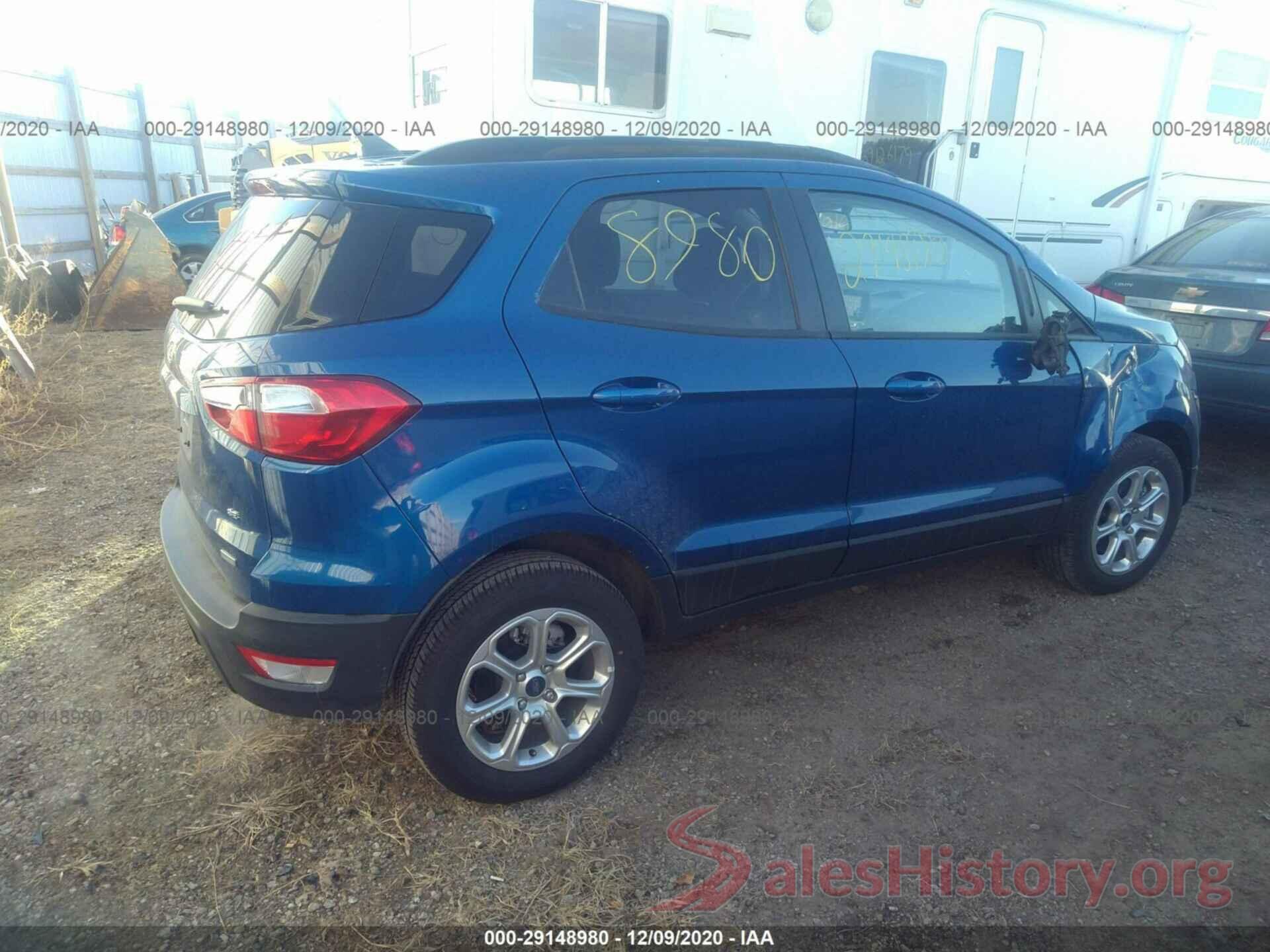 MAJ3S2GE4KC266679 2019 FORD ECOSPORT