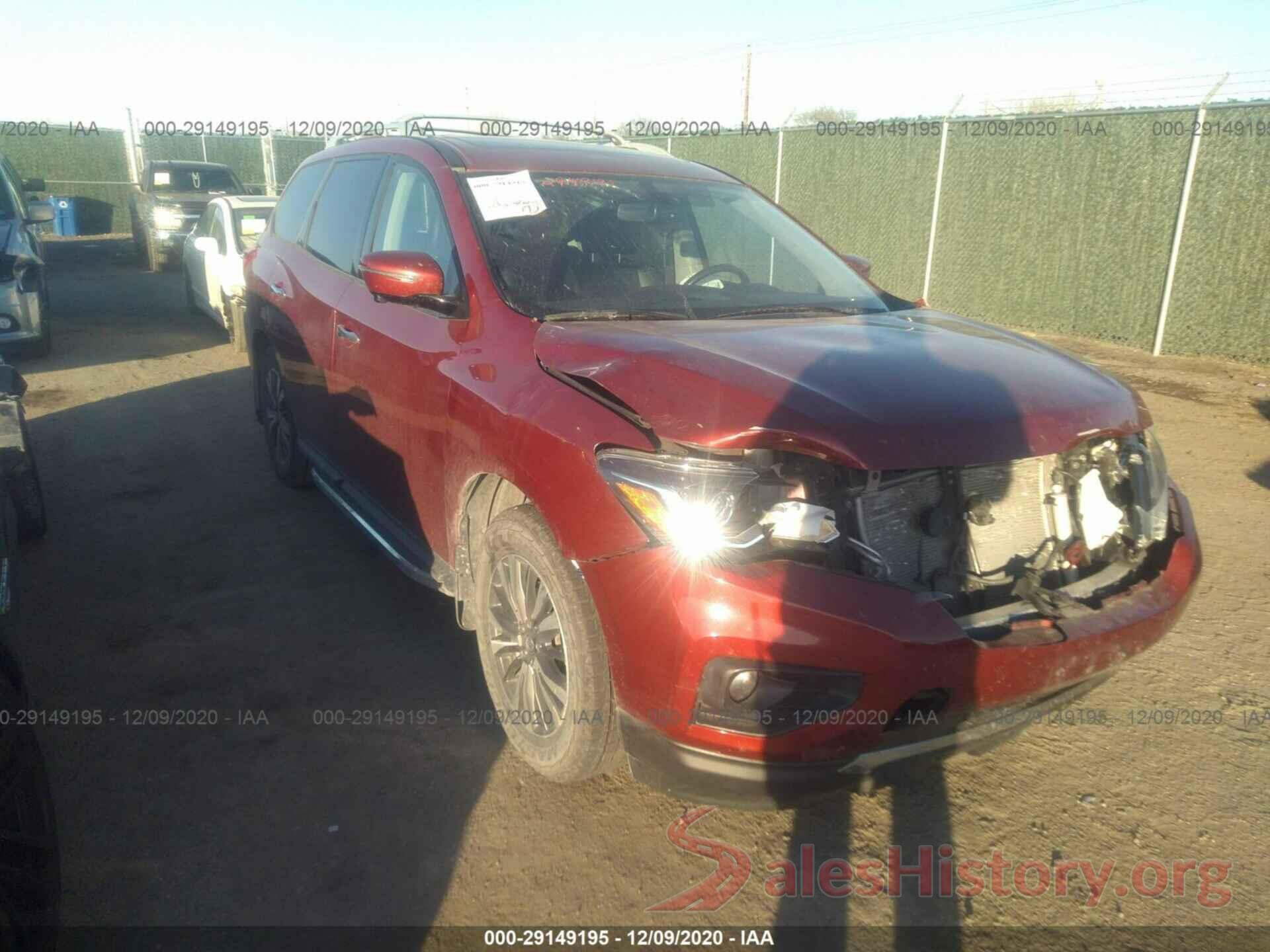 5N1DR2MM6HC674840 2017 NISSAN PATHFINDER