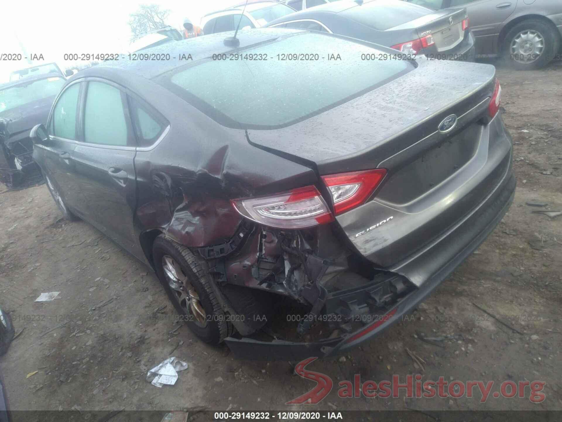 1FA6P0G7XG5105852 2016 FORD FUSION