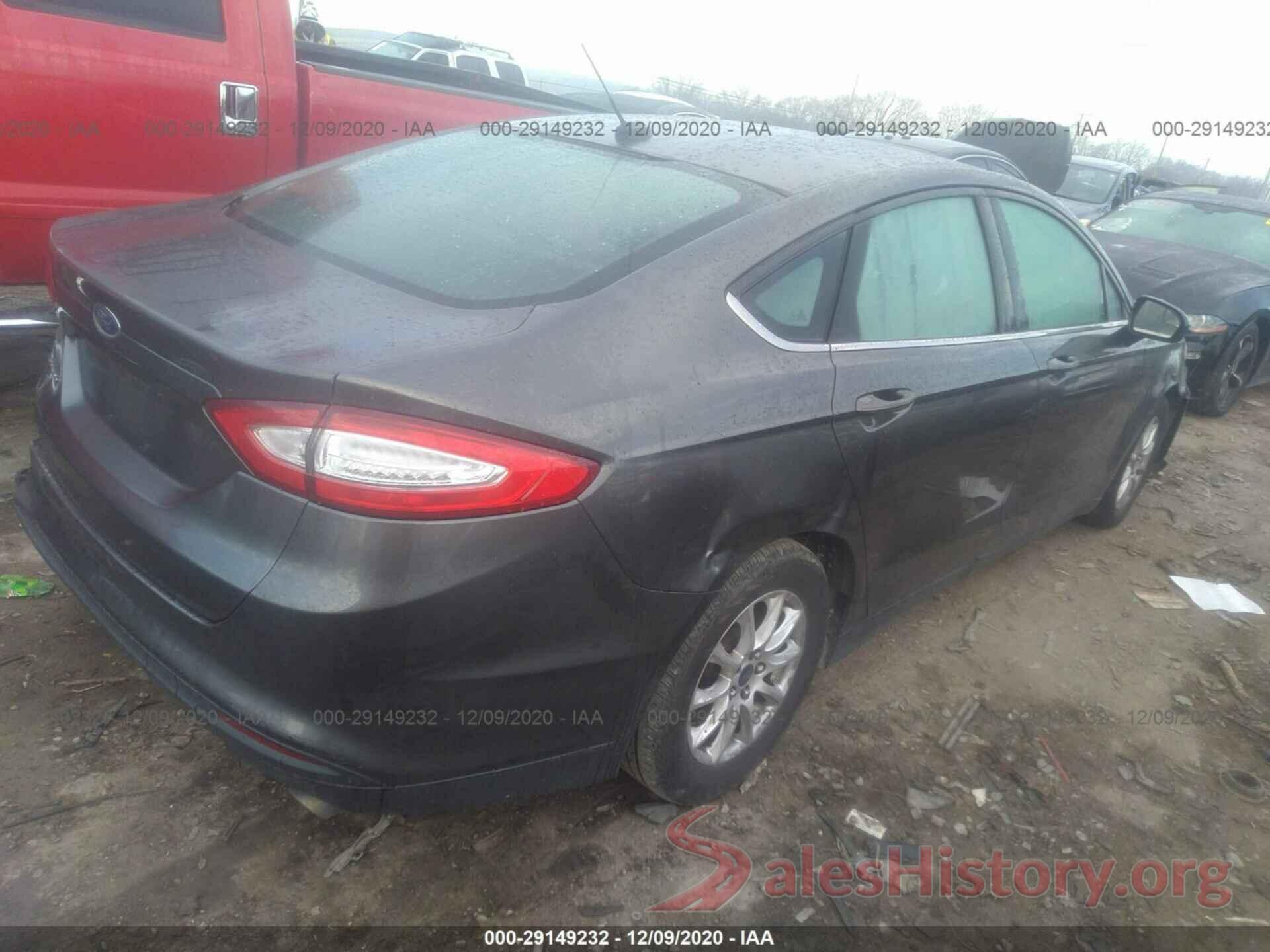 1FA6P0G7XG5105852 2016 FORD FUSION