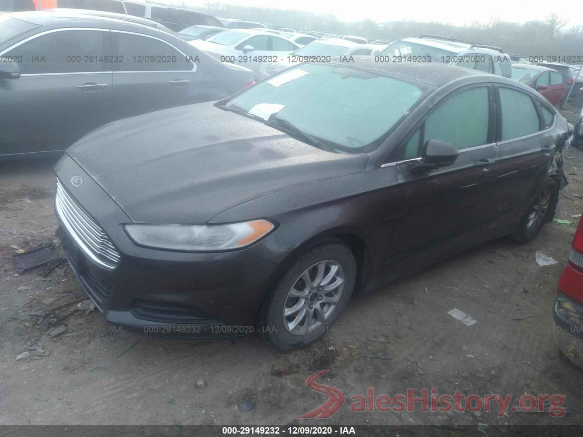 1FA6P0G7XG5105852 2016 FORD FUSION