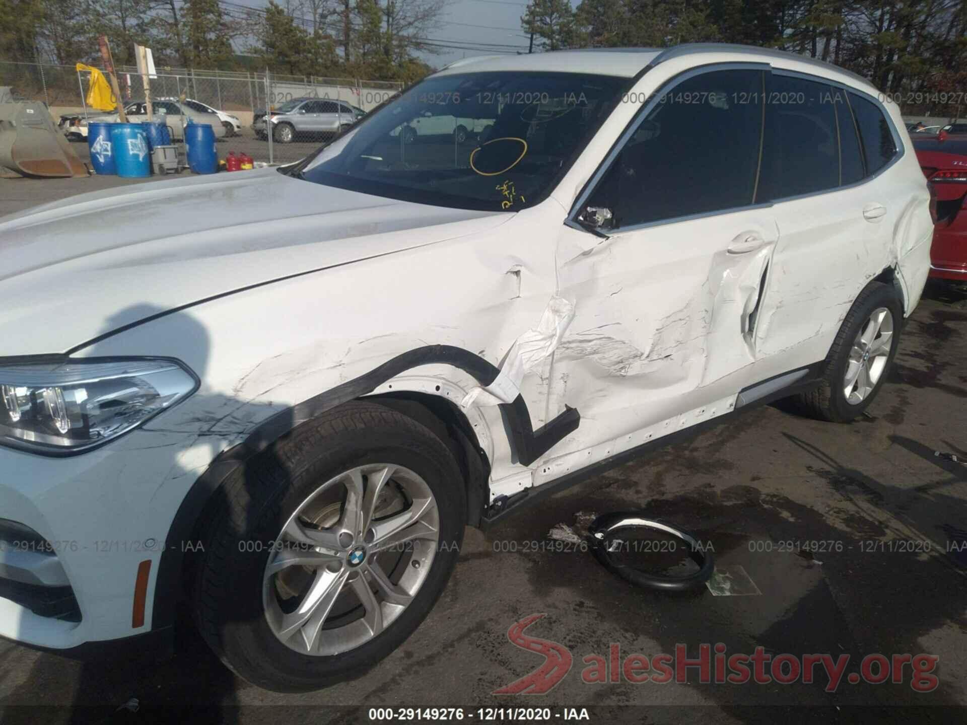 5UXTY3C06L9D37292 2020 BMW X3