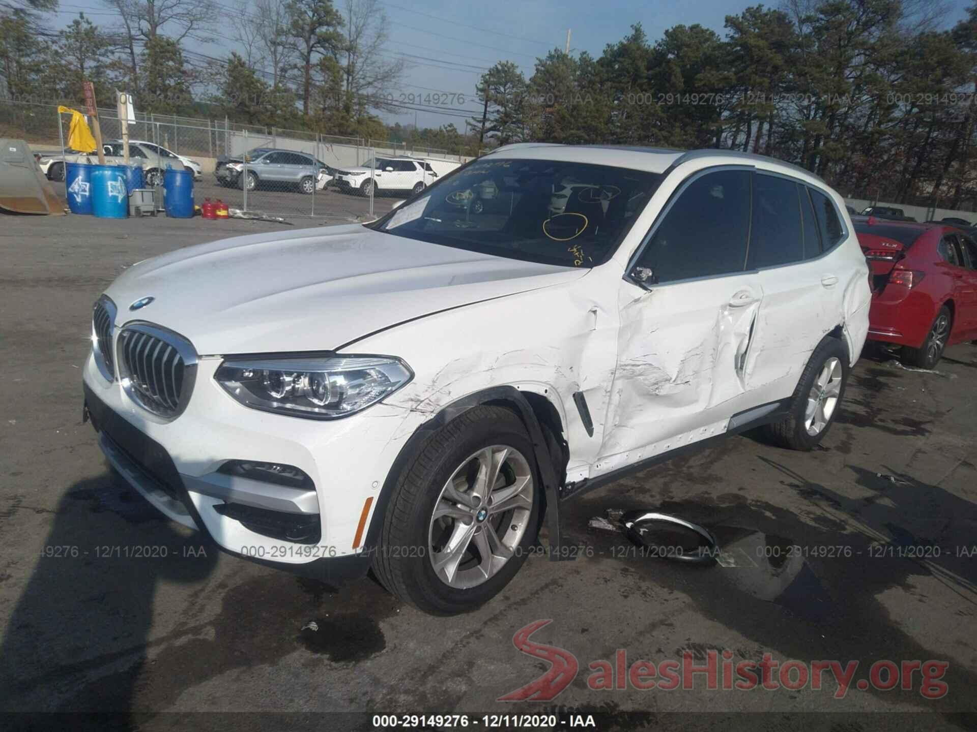 5UXTY3C06L9D37292 2020 BMW X3