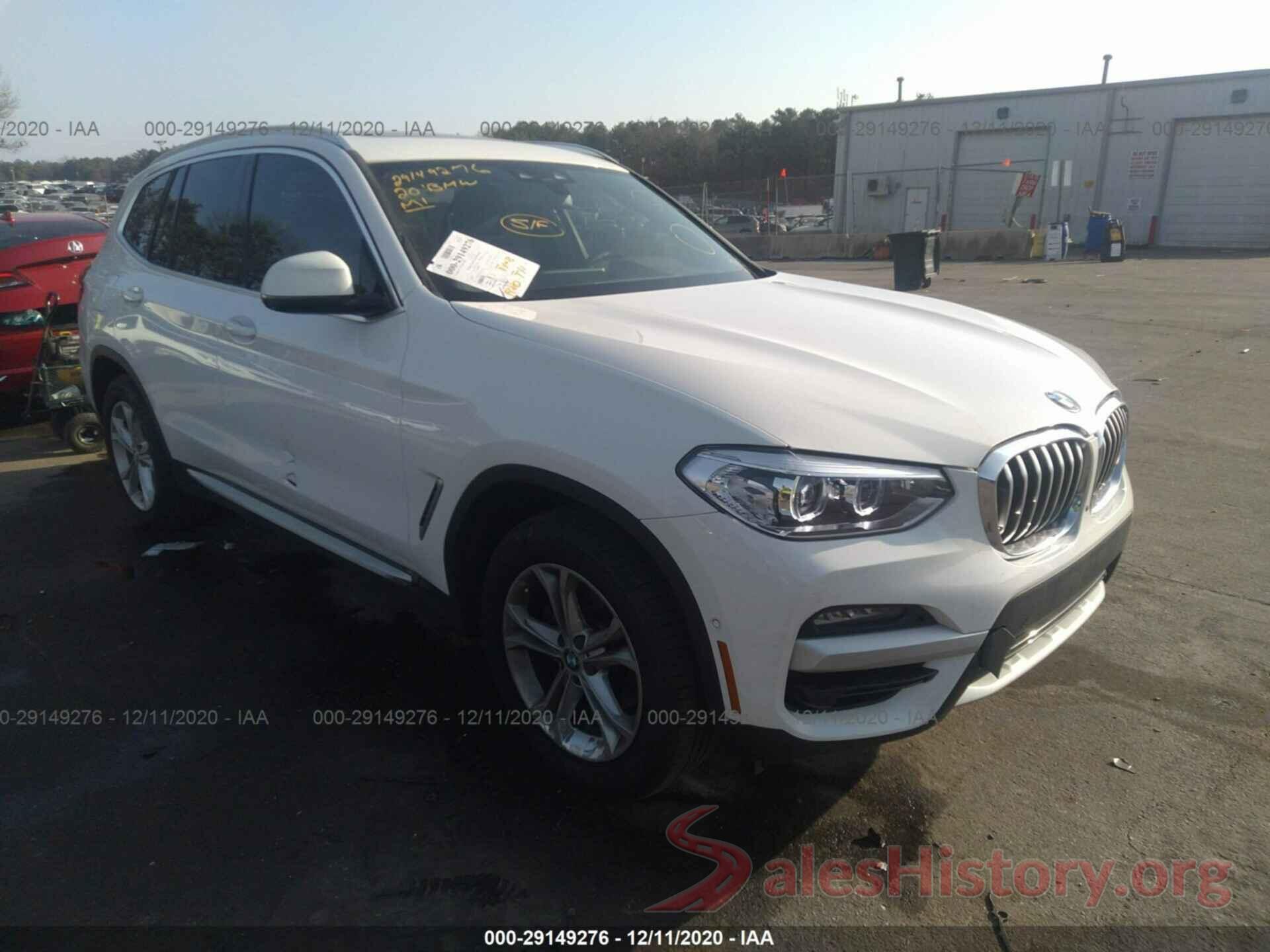 5UXTY3C06L9D37292 2020 BMW X3