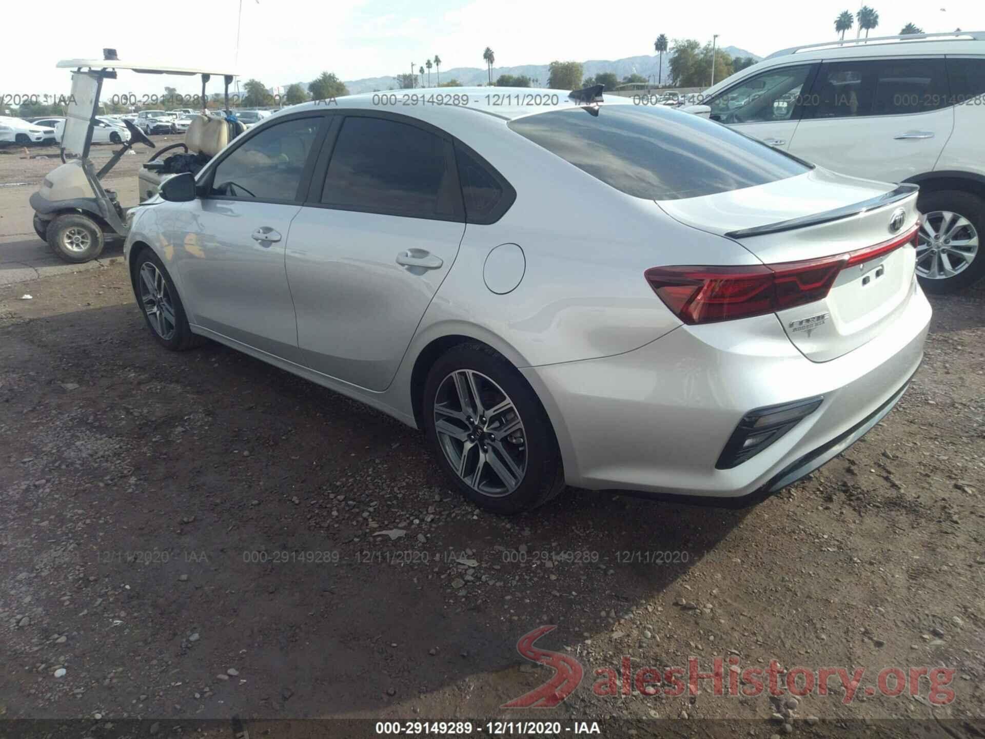 3KPF54AD3LE213752 2020 KIA FORTE