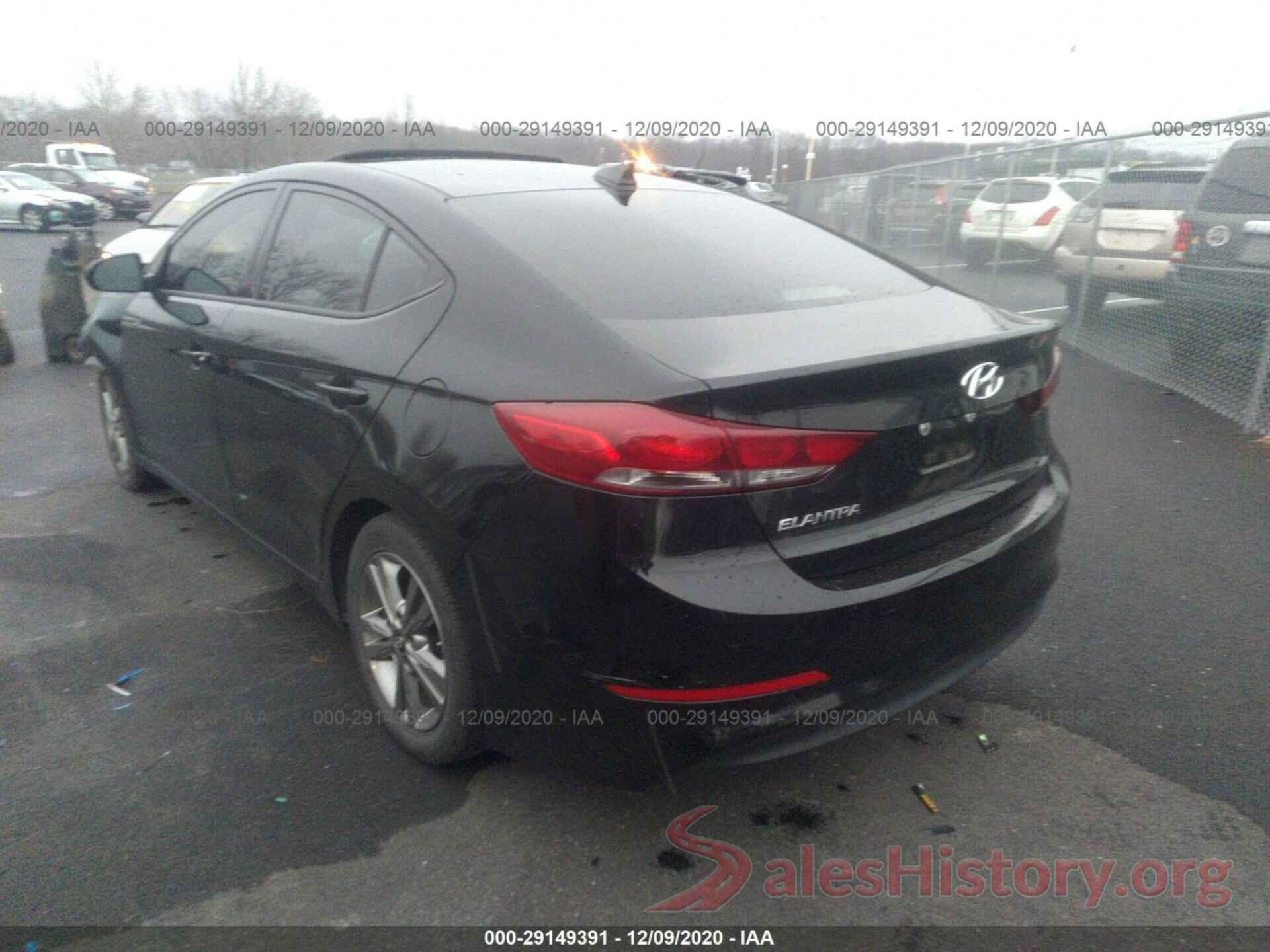 5NPD84LF9HH159955 2017 HYUNDAI ELANTRA