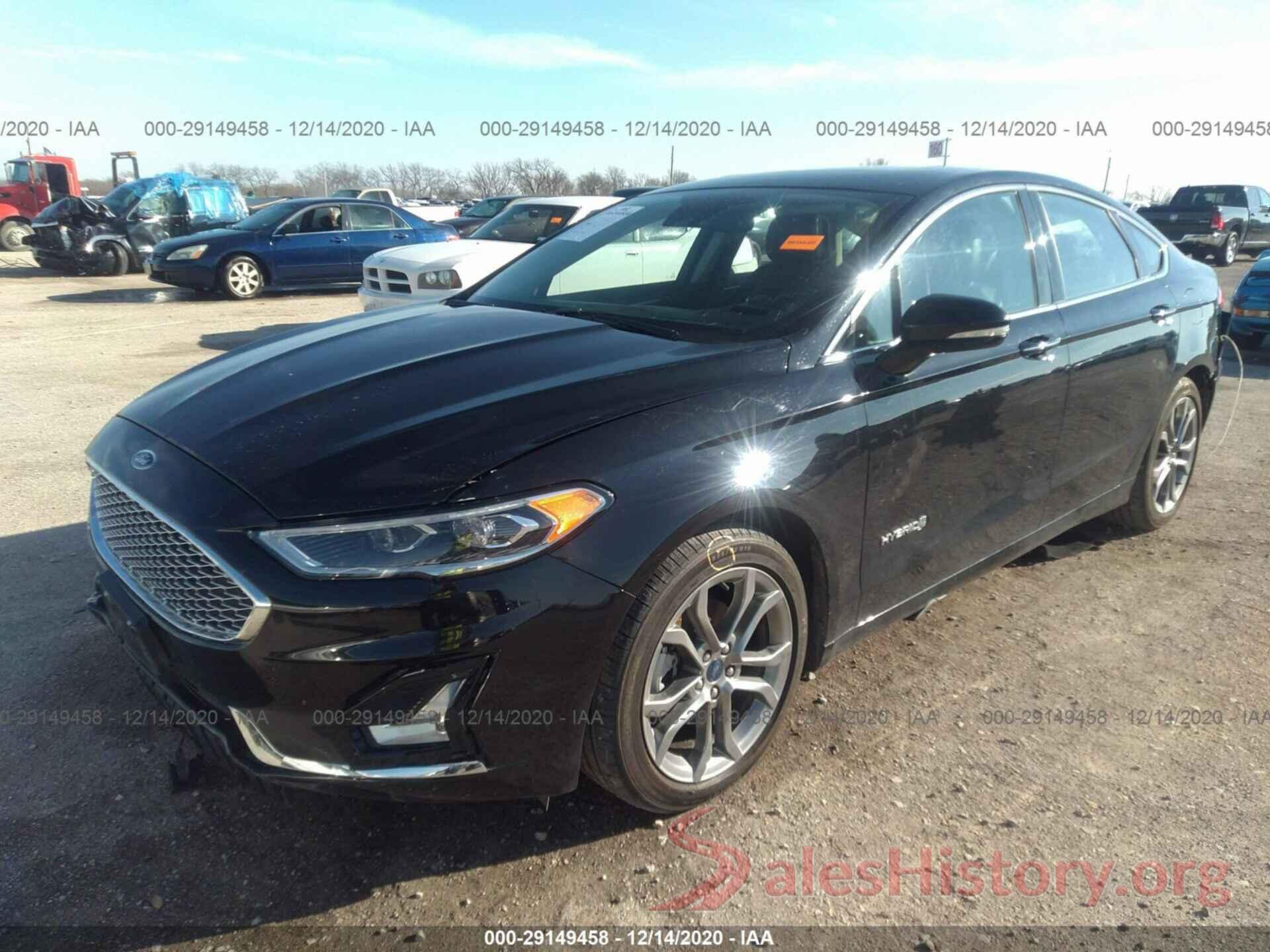 3FA6P0RU6KR273013 2019 FORD FUSION HYBRID