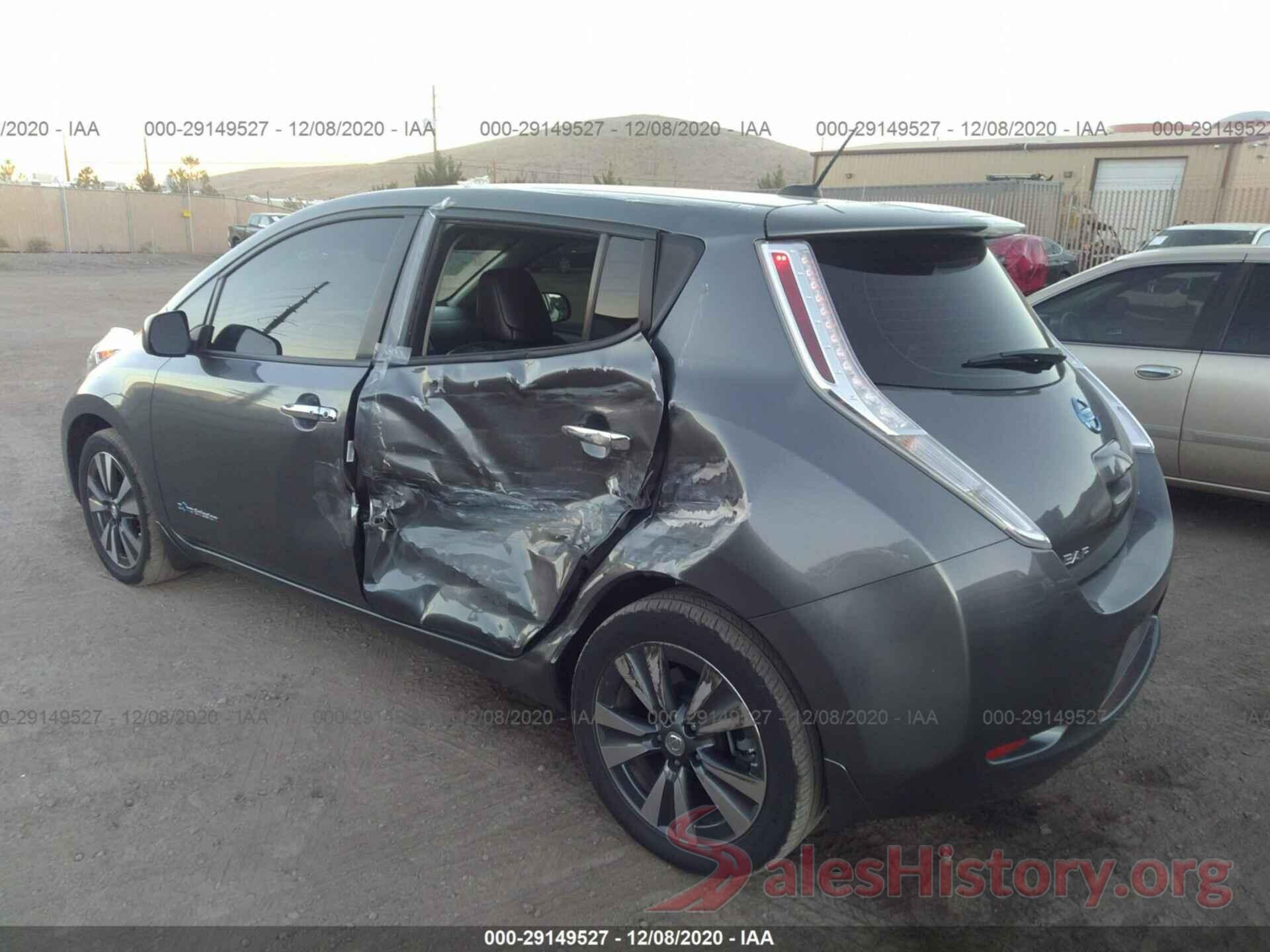 1N4AZ0CP5FC312931 2015 NISSAN LEAF