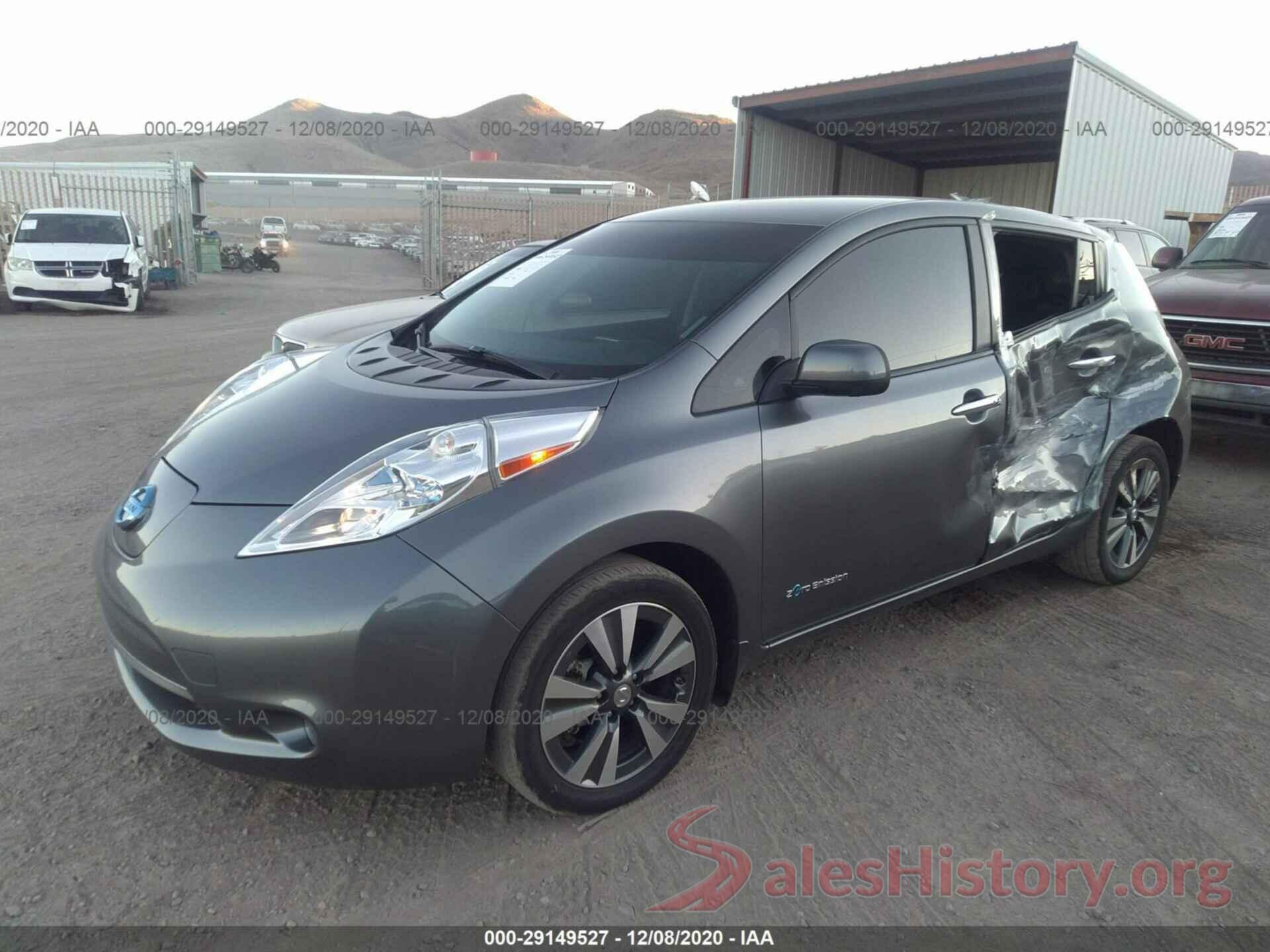 1N4AZ0CP5FC312931 2015 NISSAN LEAF