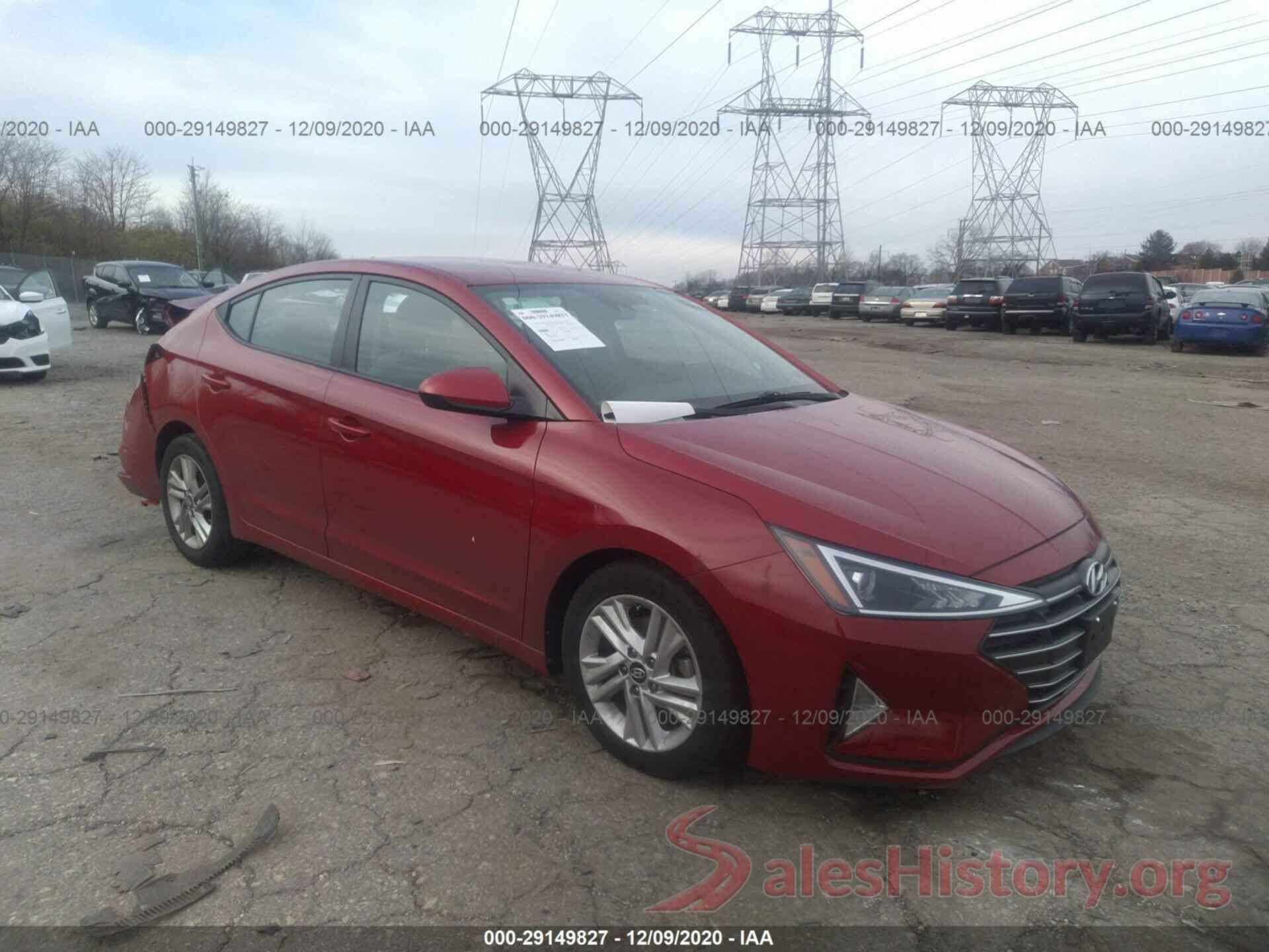 5NPD84LF8KH414599 2019 HYUNDAI ELANTRA