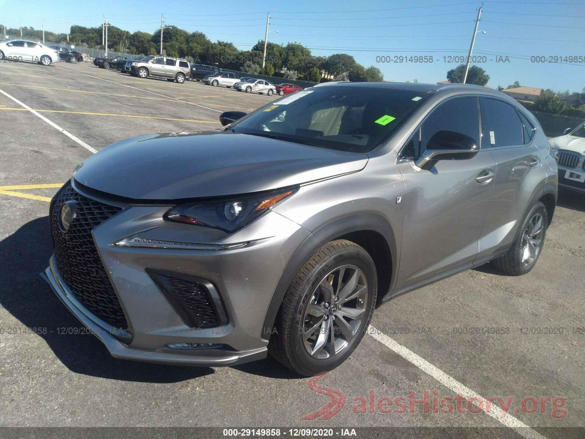 JTJSARBZ4L2178246 2020 LEXUS NX