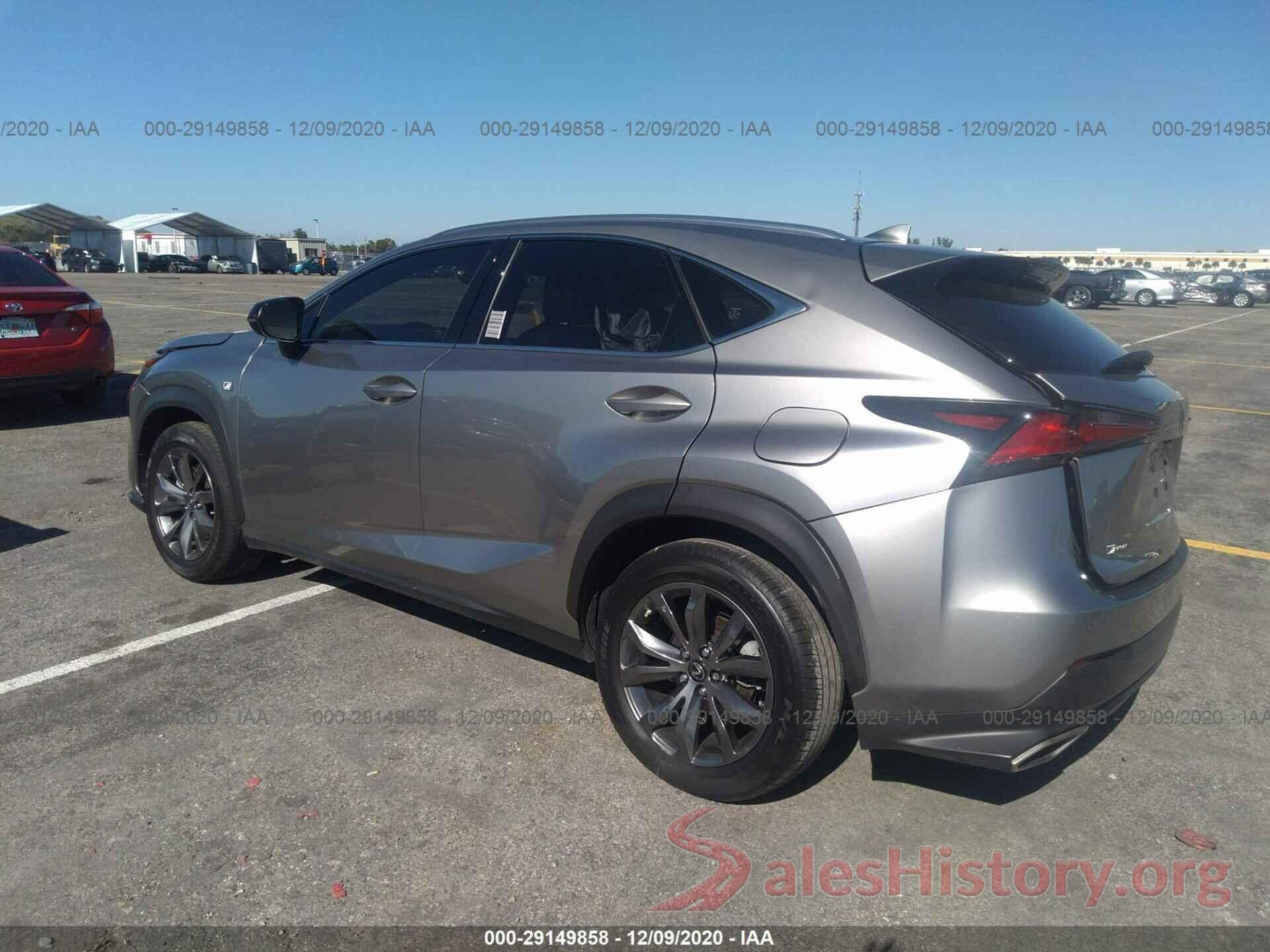 JTJSARBZ4L2178246 2020 LEXUS NX