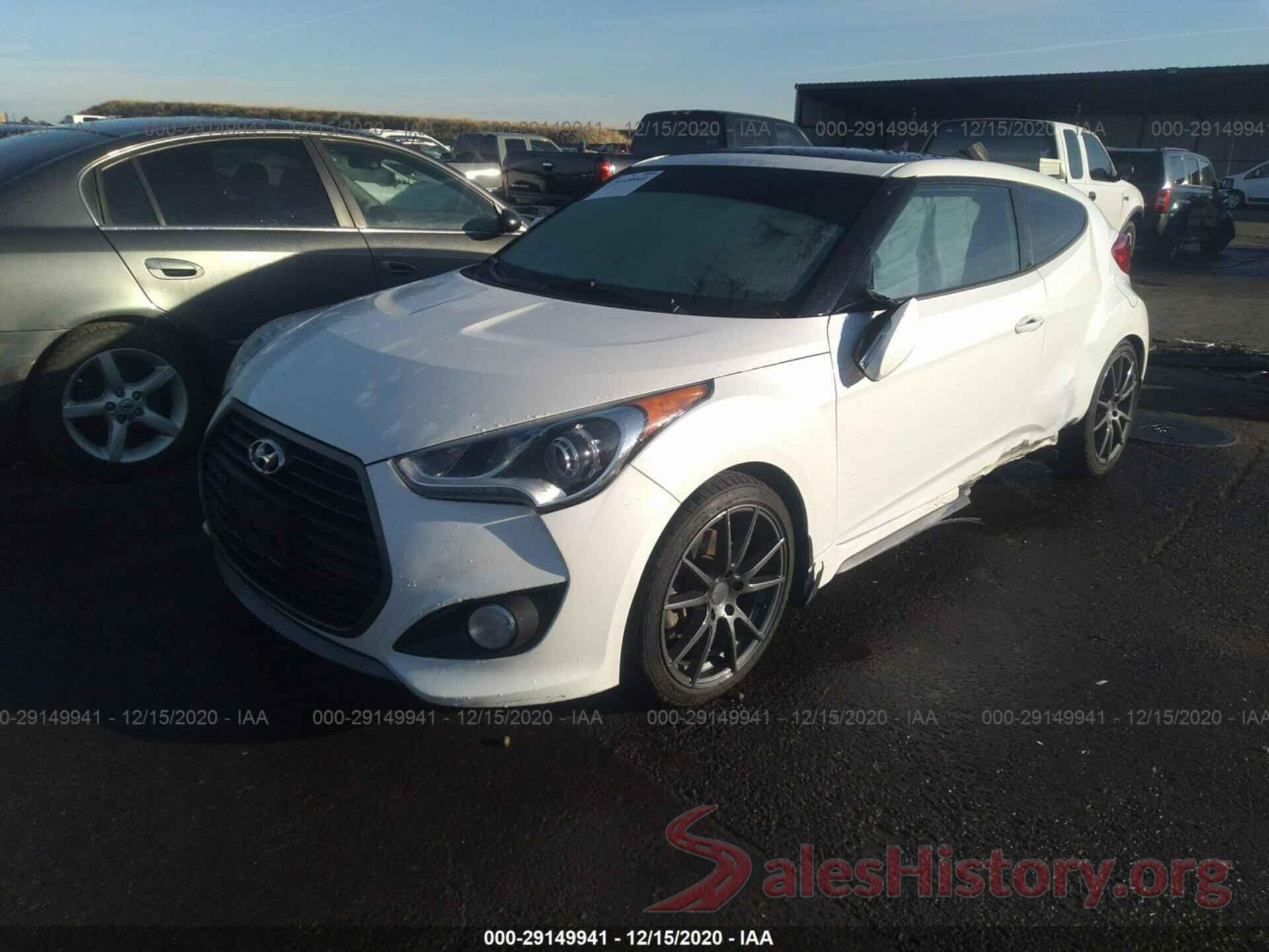 KMHTC6AE2GU249125 2016 HYUNDAI VELOSTER