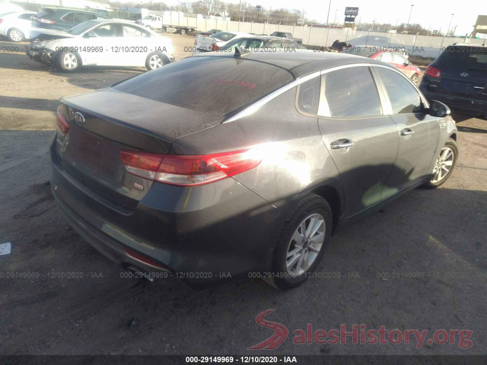 5XXGT4L3XGG015584 2016 KIA OPTIMA