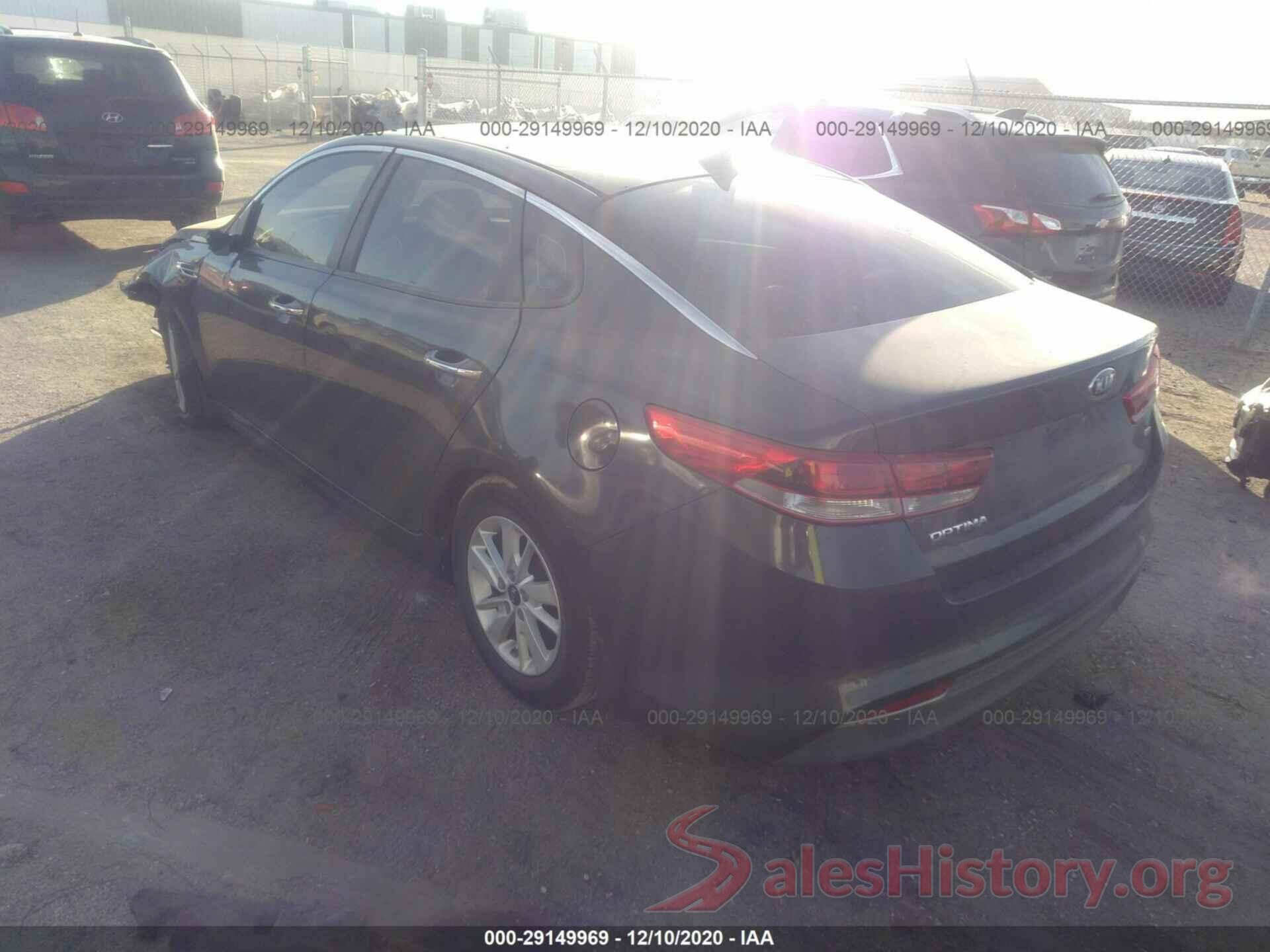 5XXGT4L3XGG015584 2016 KIA OPTIMA