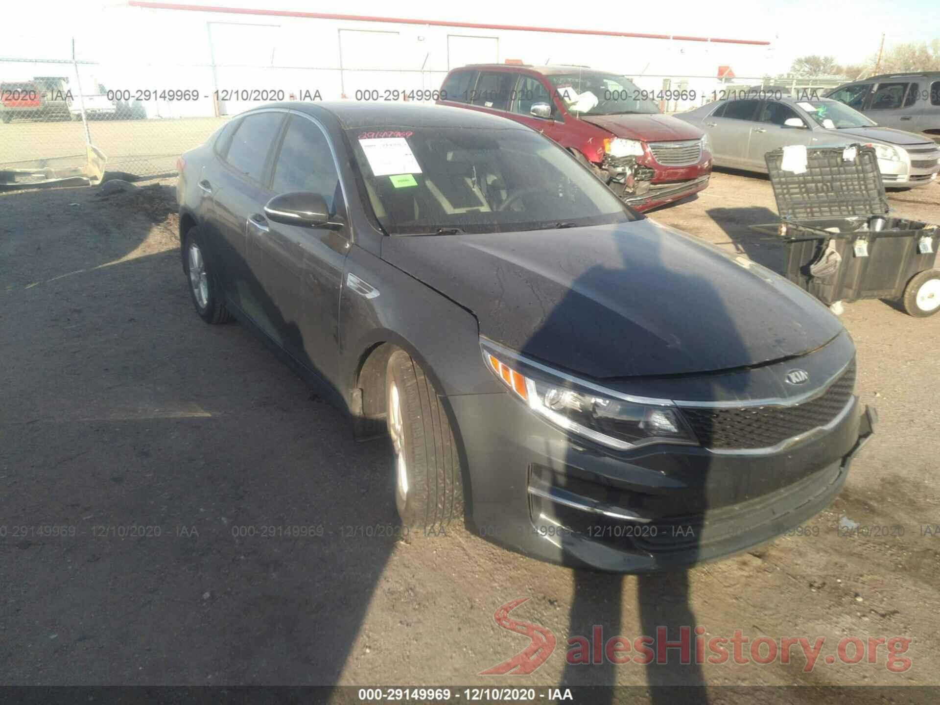 5XXGT4L3XGG015584 2016 KIA OPTIMA