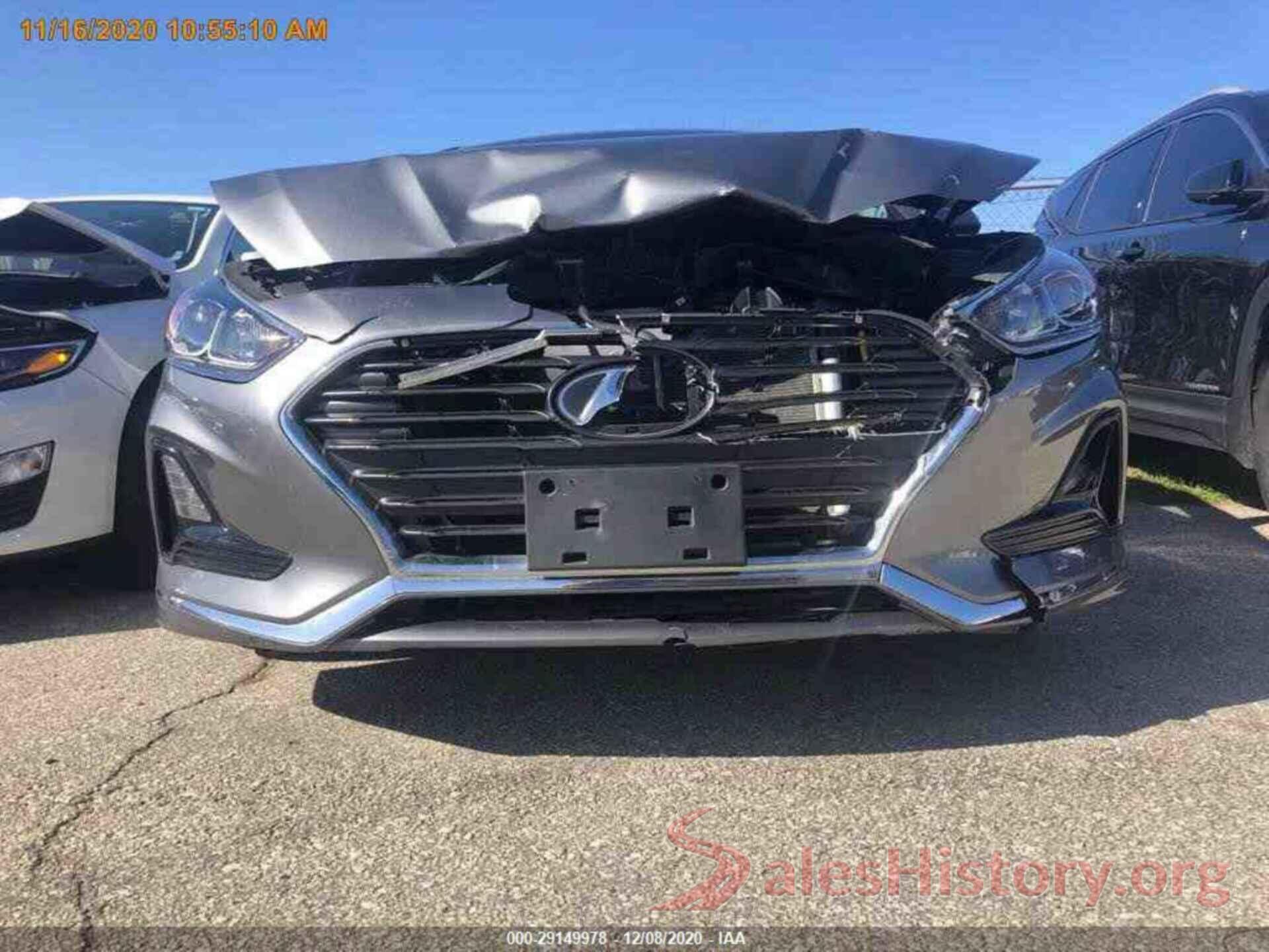 5NPE24AF8KH792088 2019 HYUNDAI SONATA