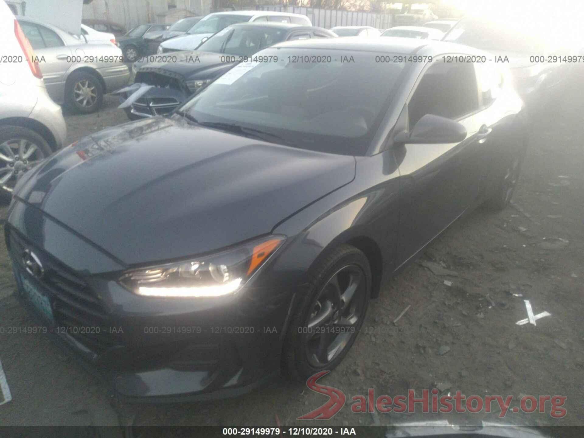 KMHTG6AF8KU011236 2019 HYUNDAI VELOSTER