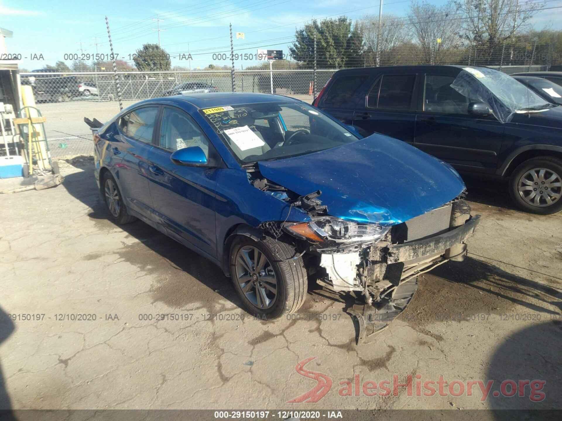 KMHD84LF6JU628779 2018 HYUNDAI ELANTRA