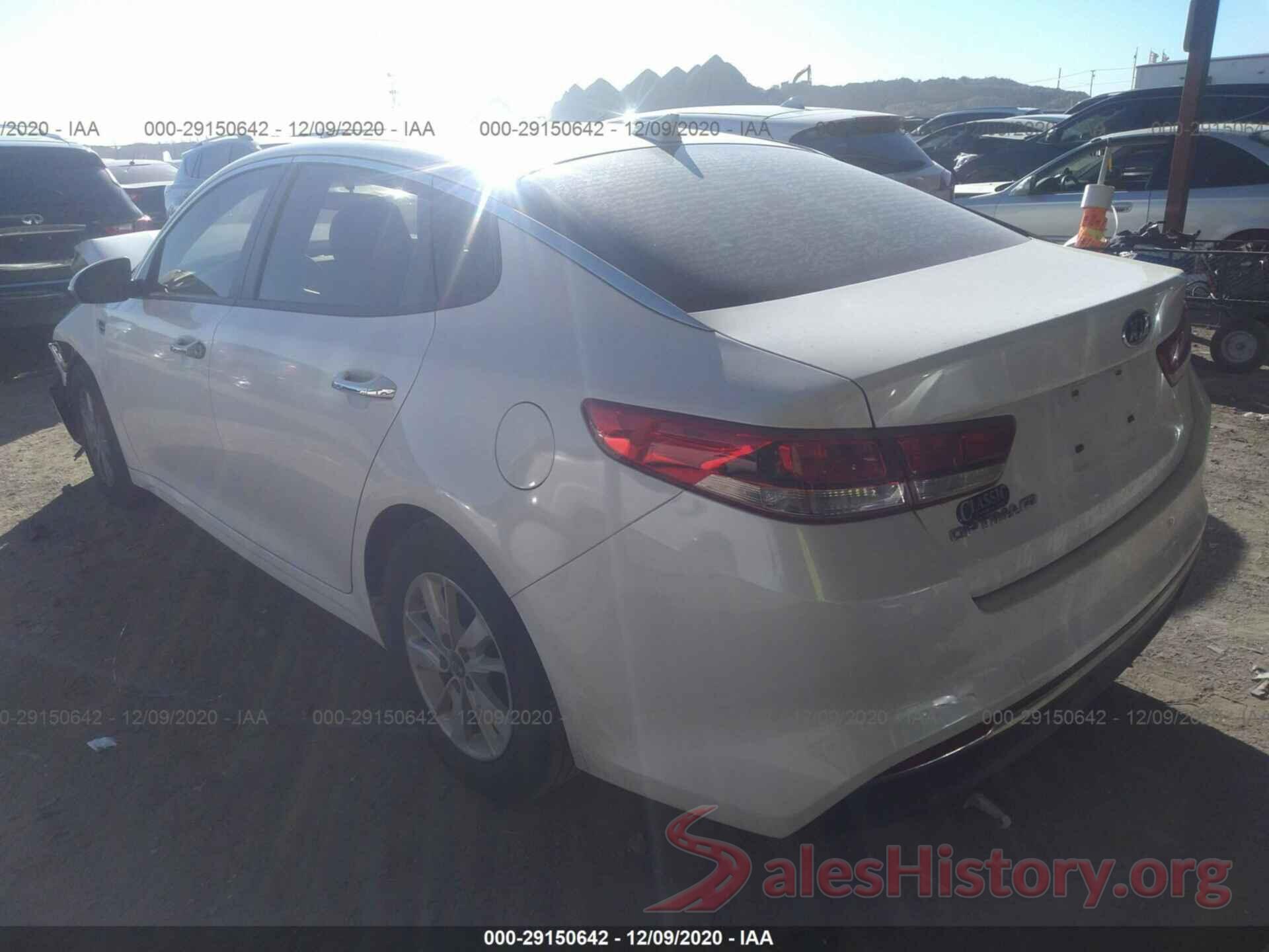 KNAGT4L39G5078029 2016 KIA OPTIMA