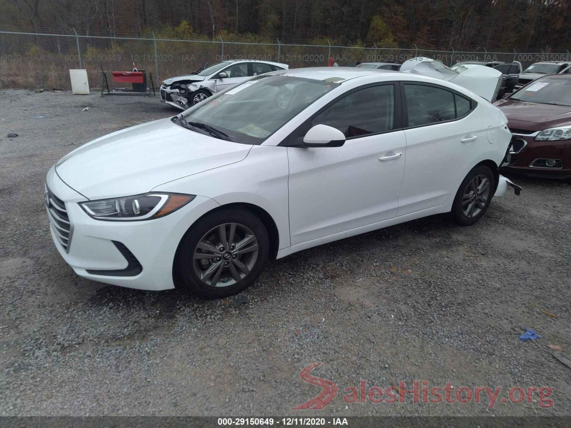 5NPD84LF1JH230491 2018 HYUNDAI ELANTRA