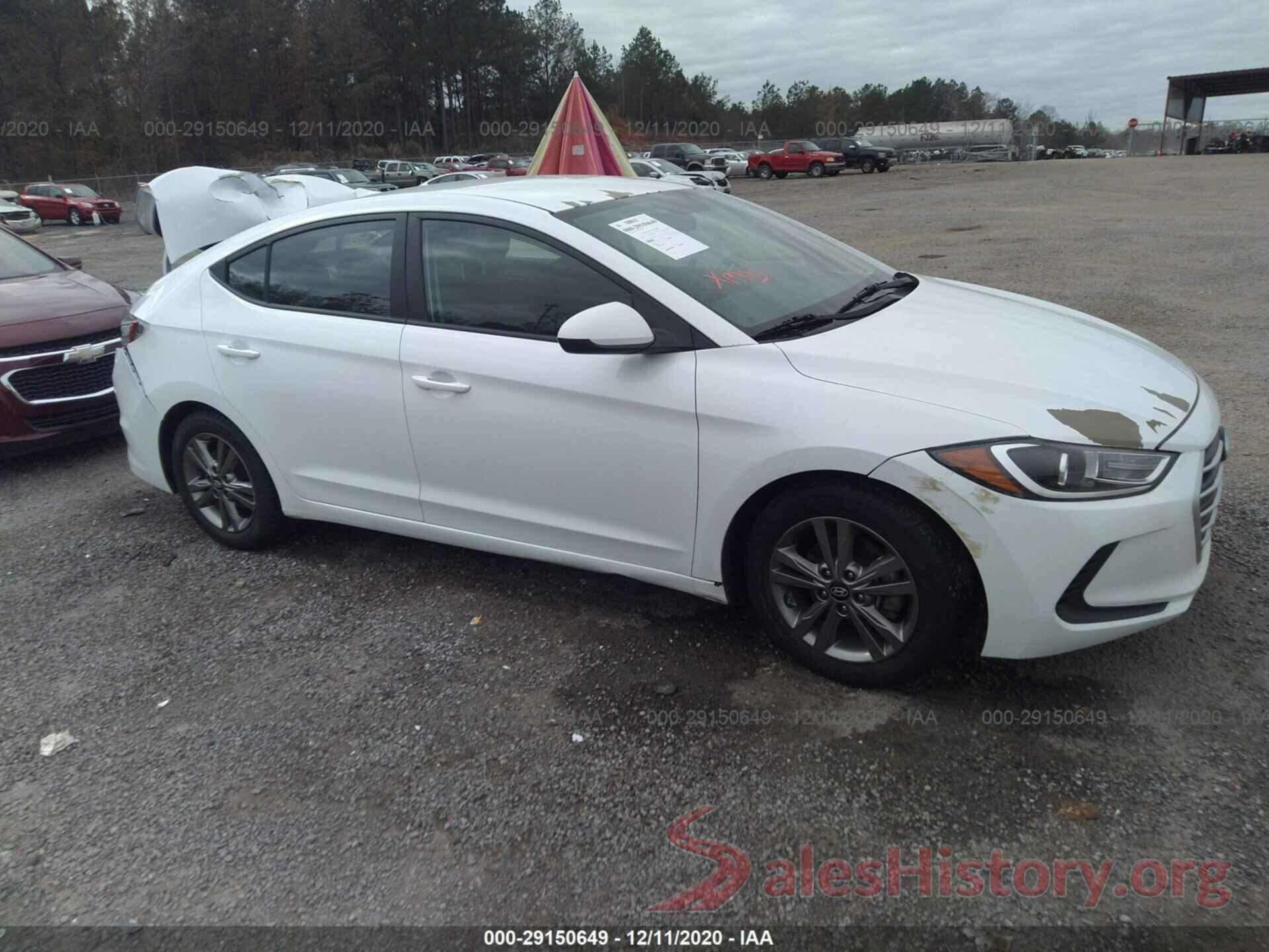 5NPD84LF1JH230491 2018 HYUNDAI ELANTRA