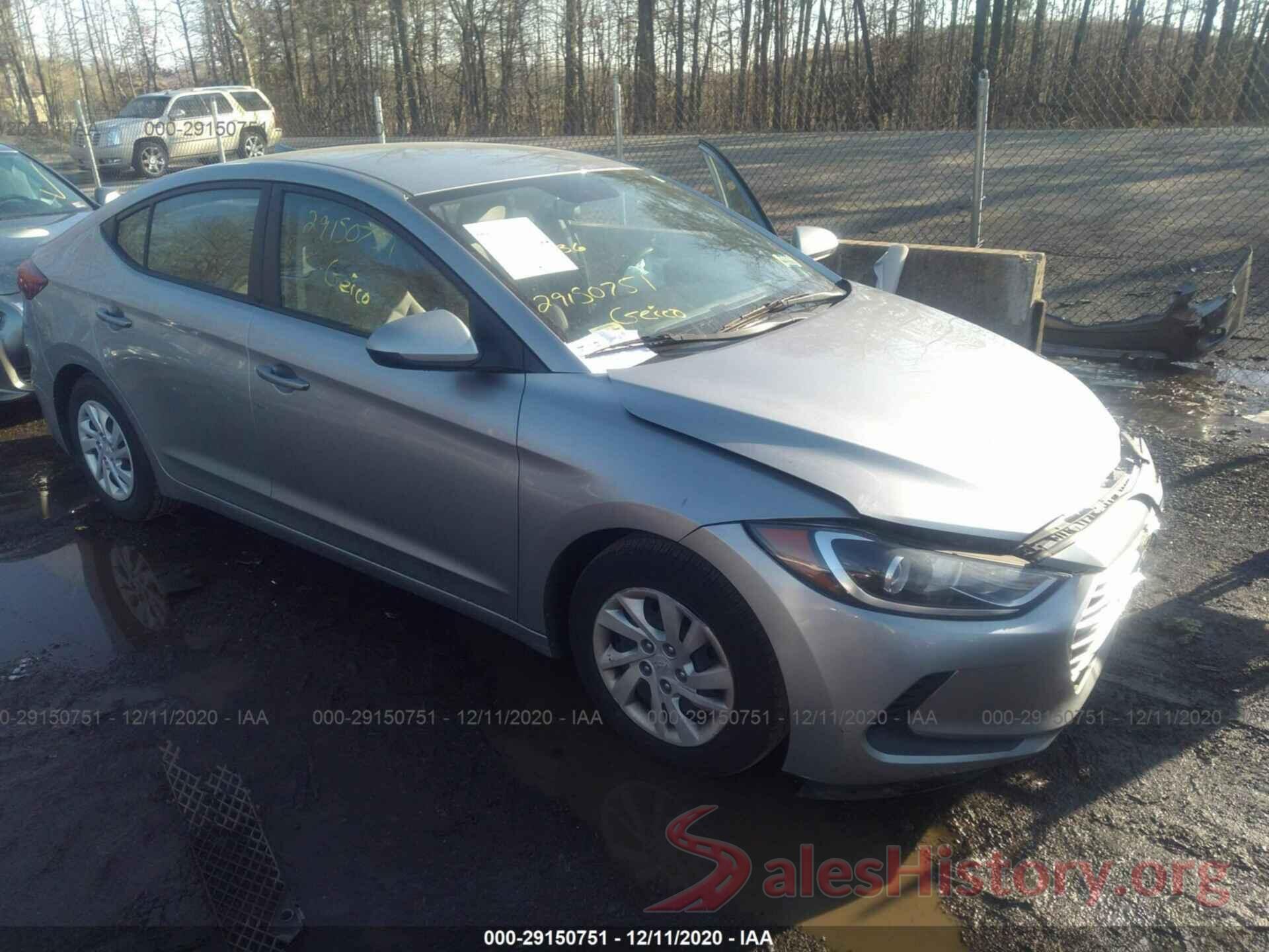 5NPD74LFXHH182387 2017 HYUNDAI ELANTRA