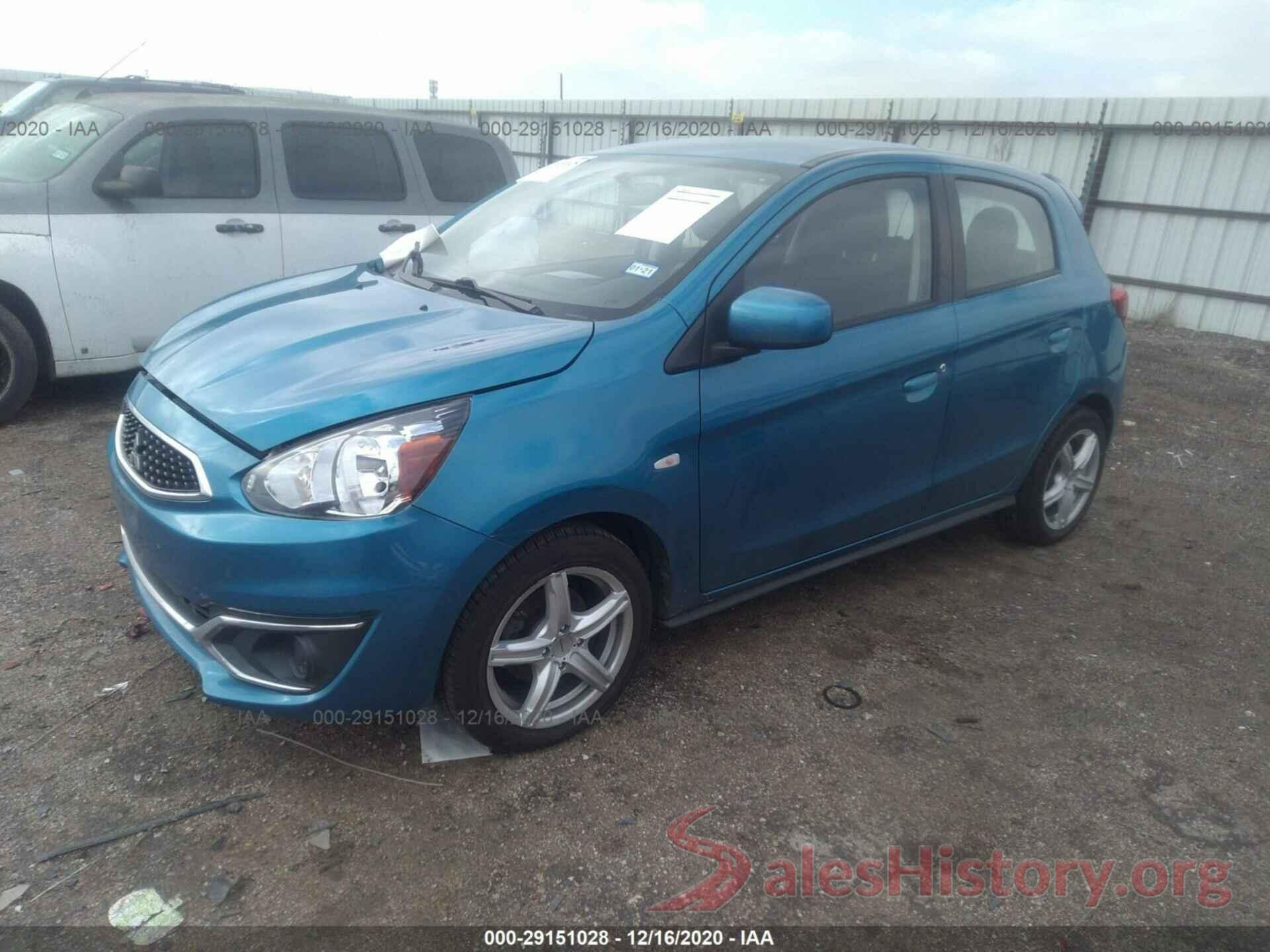 ML32A3HJ3HH017606 2017 MITSUBISHI MIRAGE