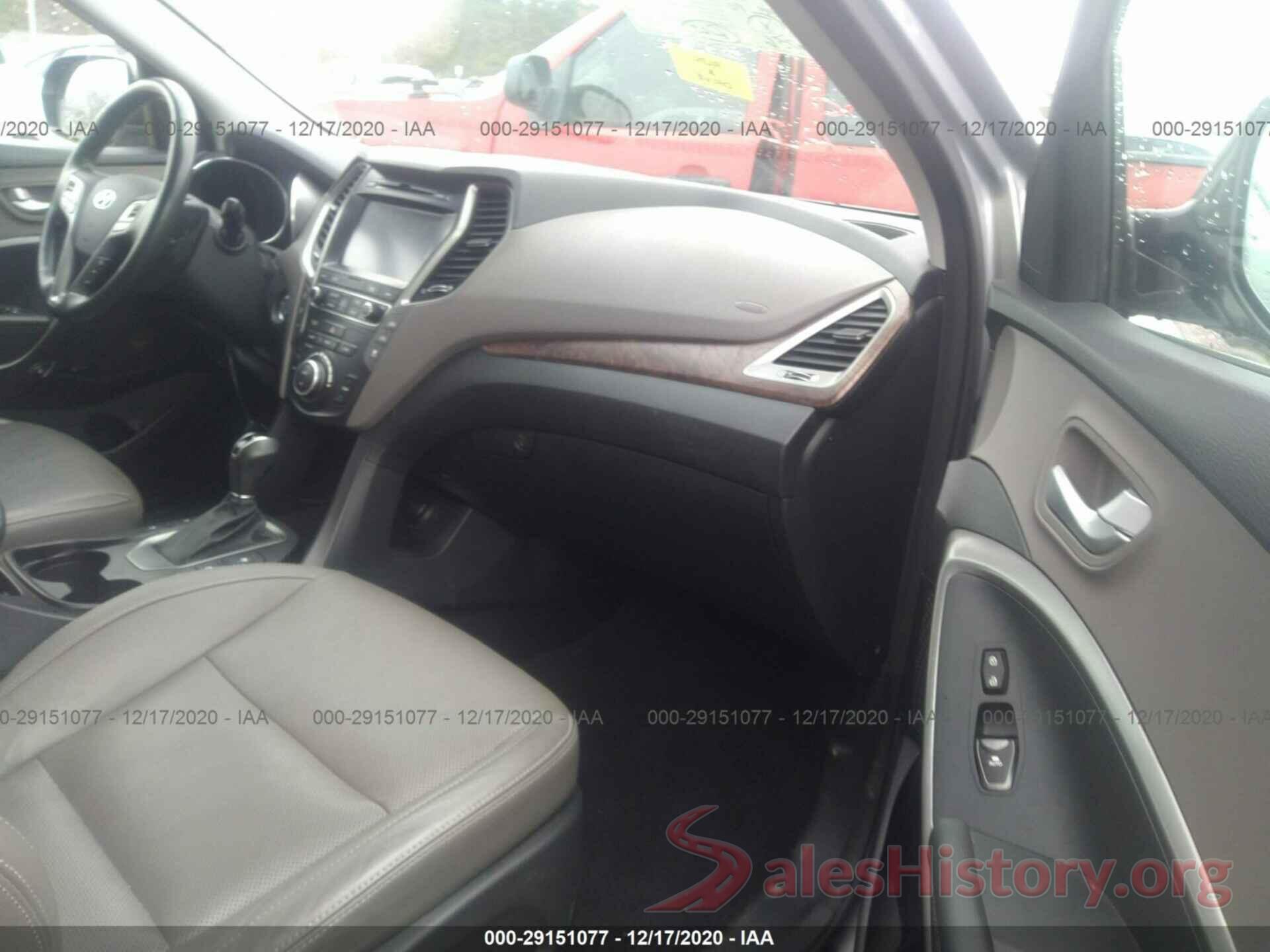 KM8SRDHF0HU235402 2017 HYUNDAI SANTA FE