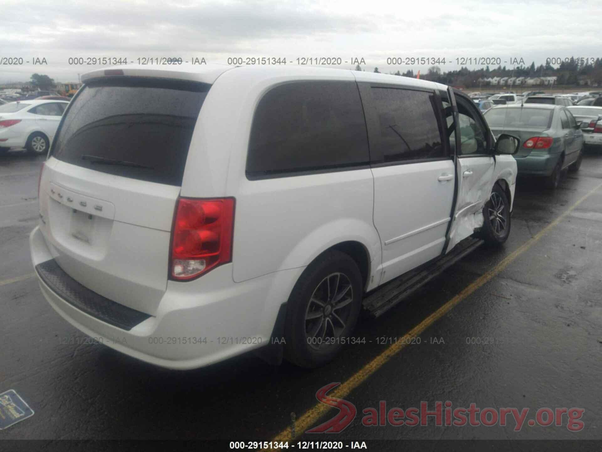 2C4RDGCGXGR398959 2016 DODGE GRAND CARAVAN