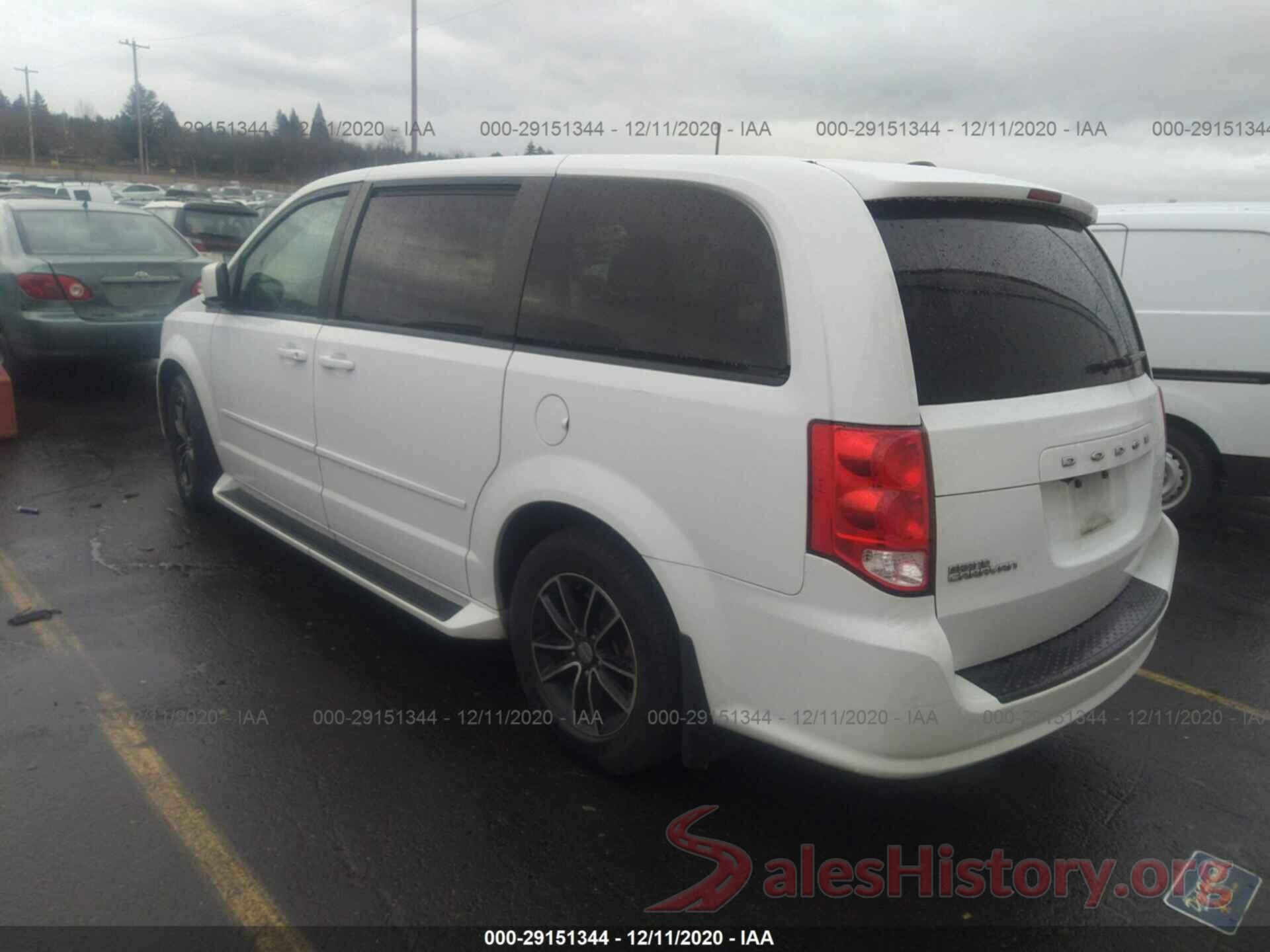 2C4RDGCGXGR398959 2016 DODGE GRAND CARAVAN