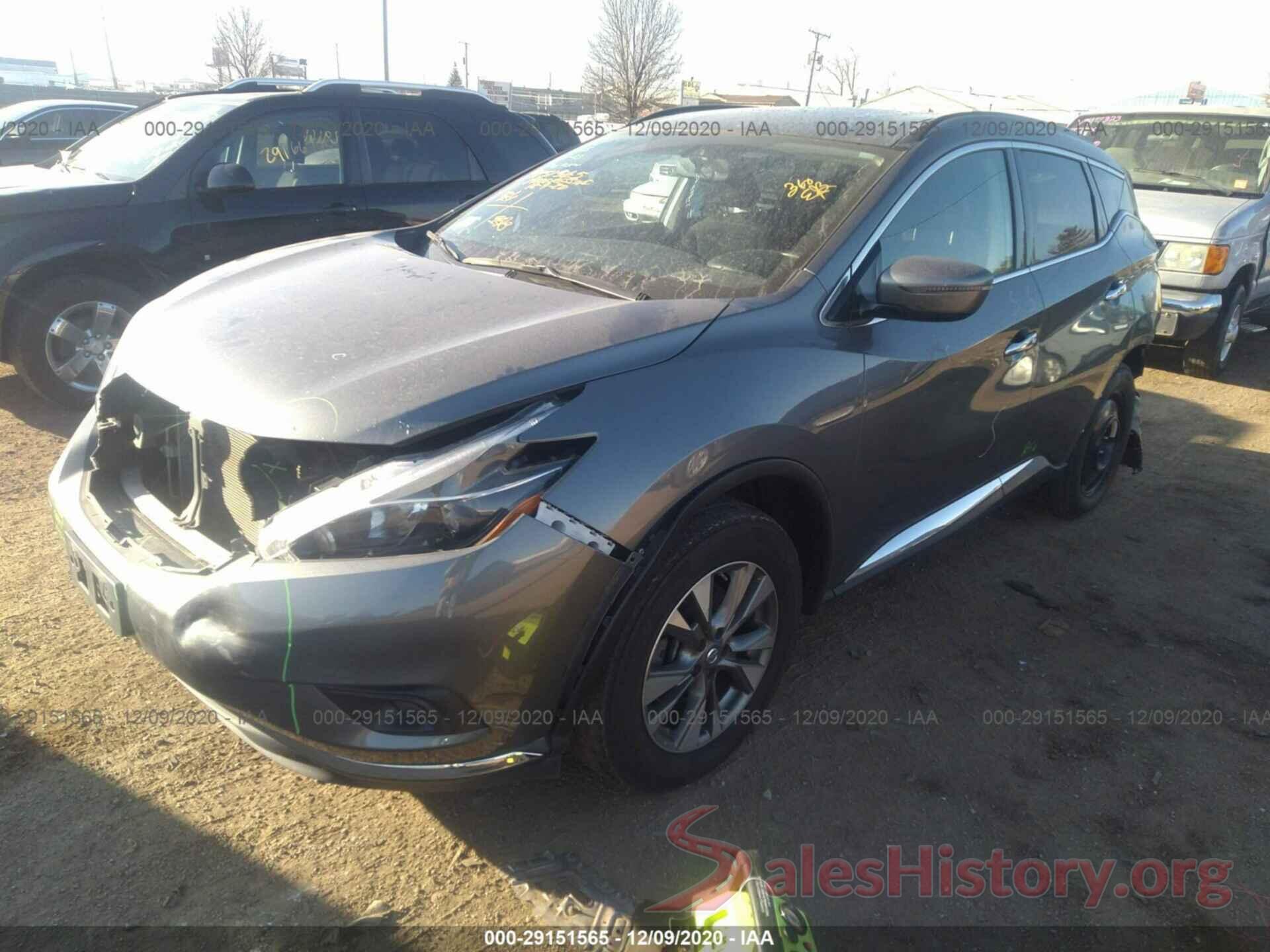 5N1AZ2MH2JN119111 2018 NISSAN MURANO