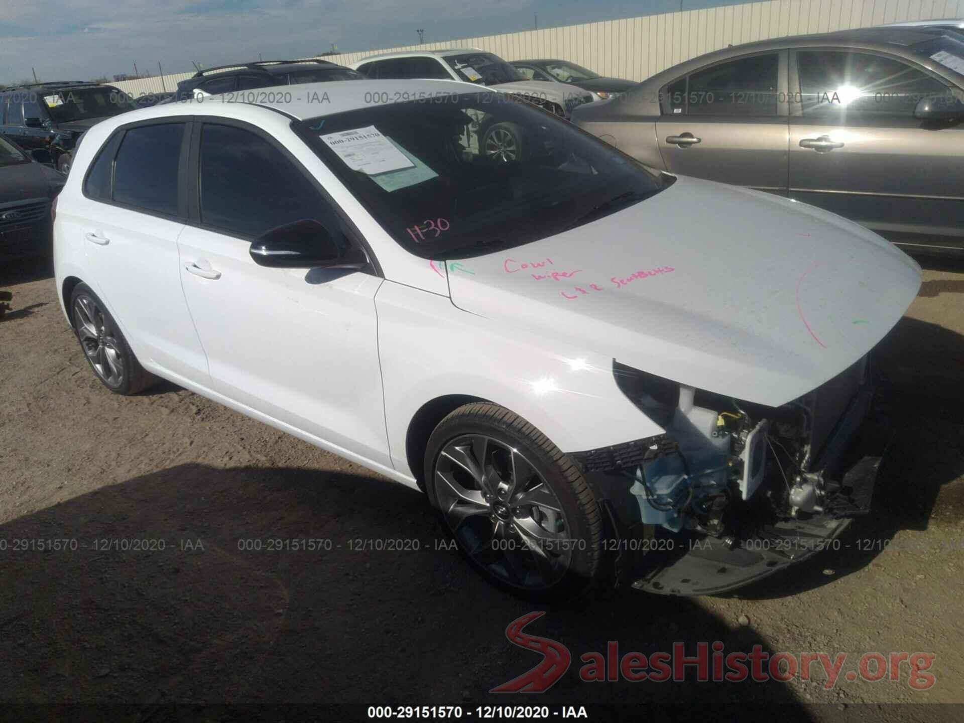 KMHH55LC4LU137667 2020 HYUNDAI ELANTRA GT