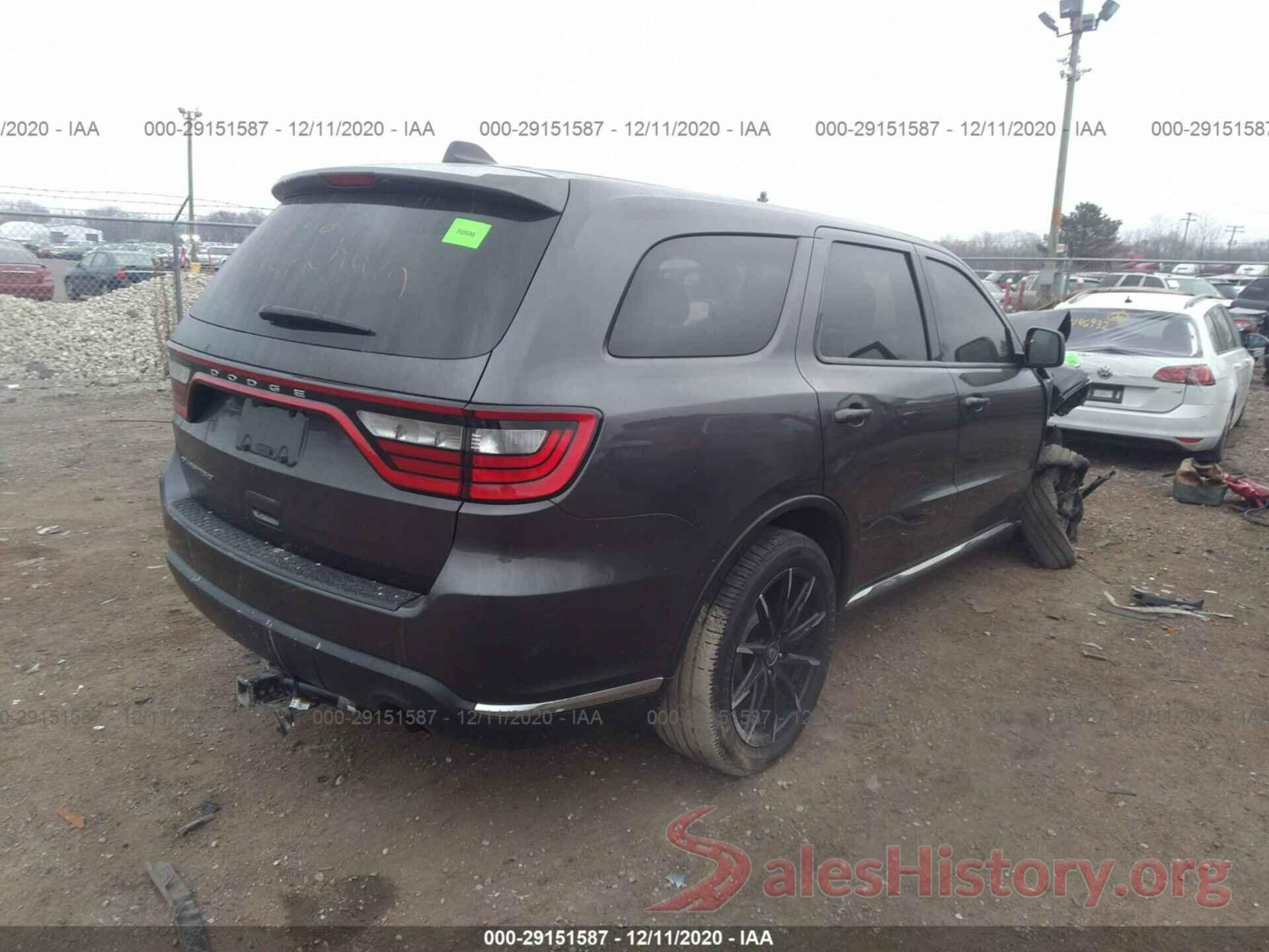 1C4RDHAG3JC159942 2018 DODGE DURANGO