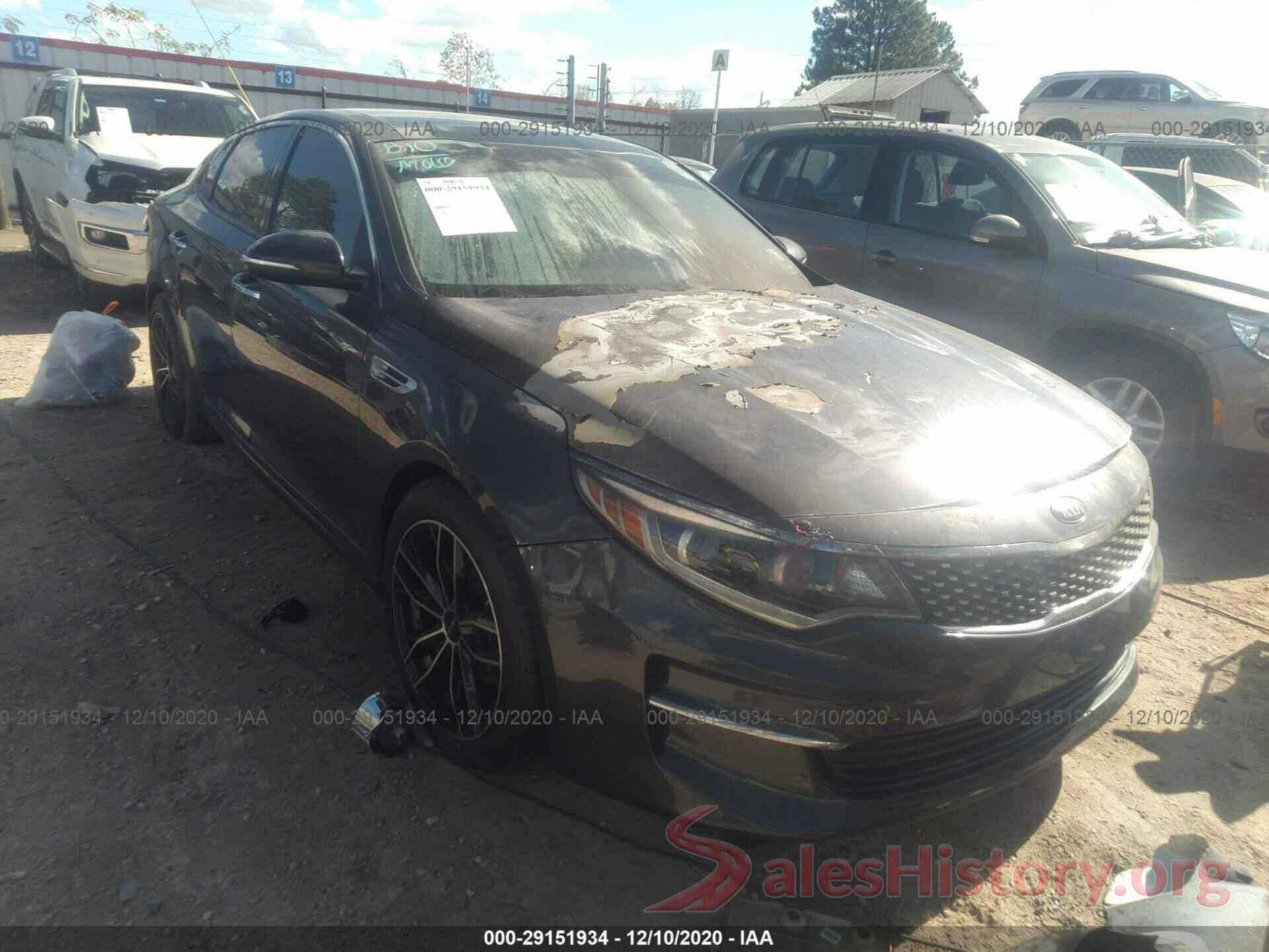 5XXGU4L36HG144937 2017 KIA OPTIMA