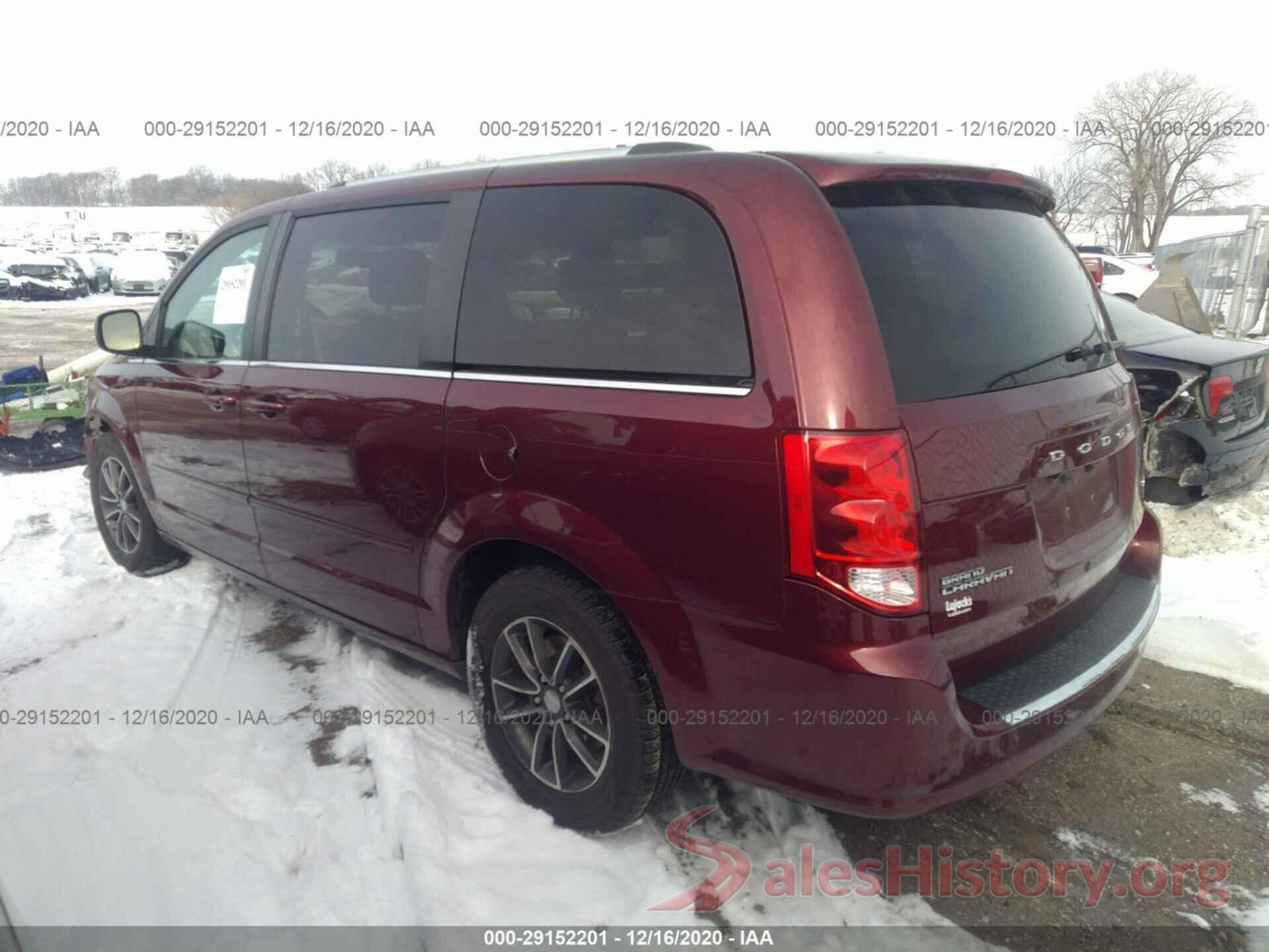 2C4RDGCGXHR865153 2017 DODGE GRAND CARAVAN