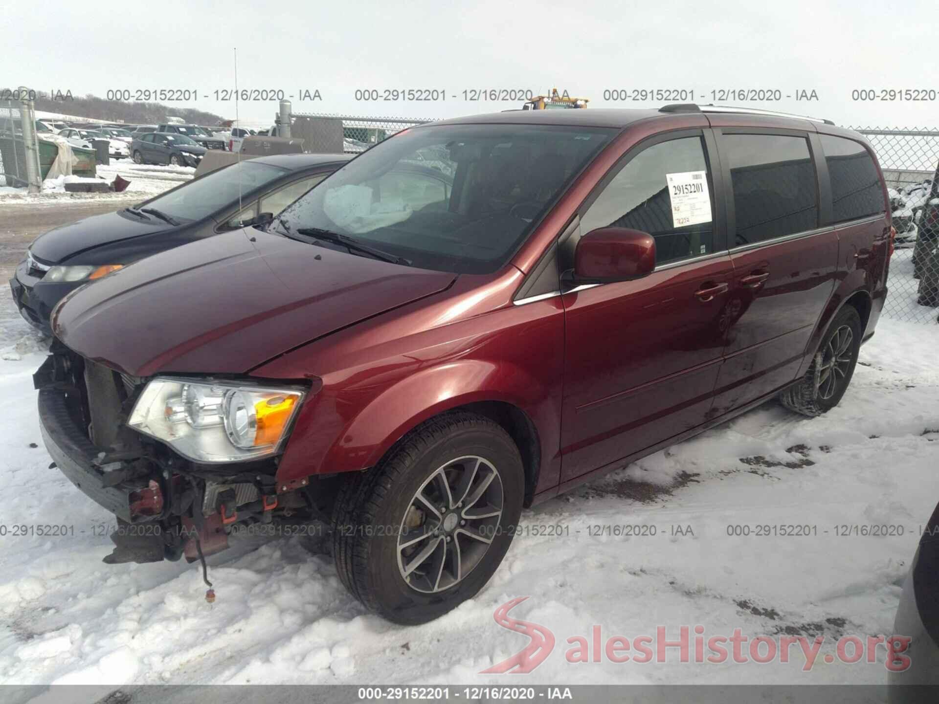 2C4RDGCGXHR865153 2017 DODGE GRAND CARAVAN