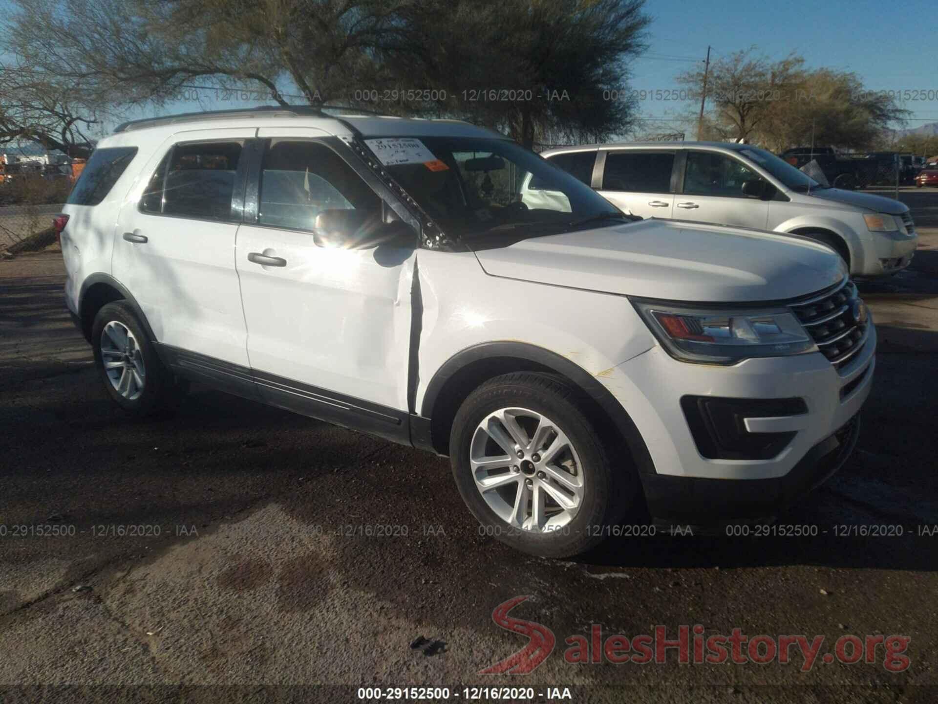 1FM5K7B85HGA34204 2017 FORD EXPLORER