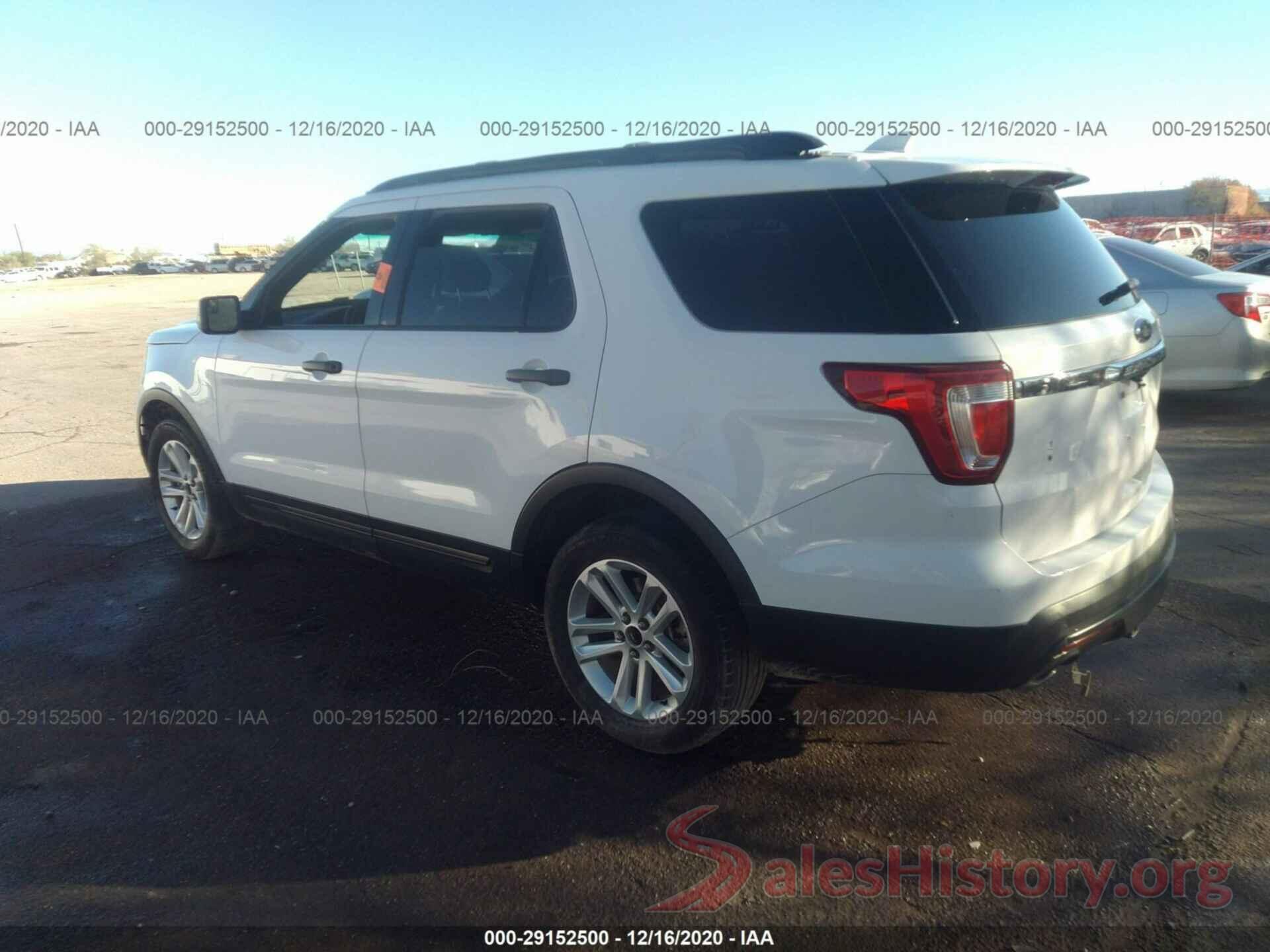 1FM5K7B85HGA34204 2017 FORD EXPLORER