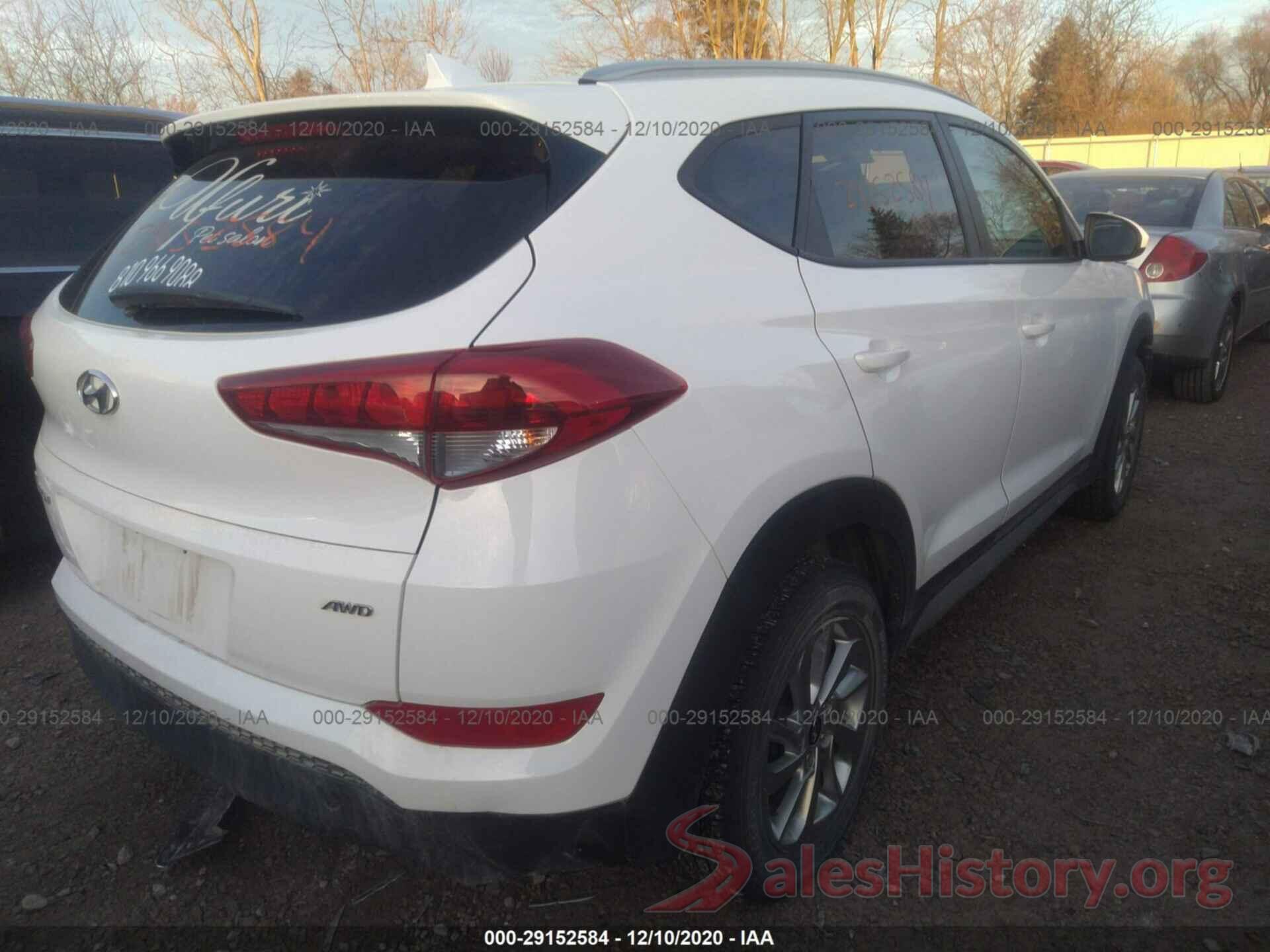 KM8J3CA45JU709365 2018 HYUNDAI TUCSON