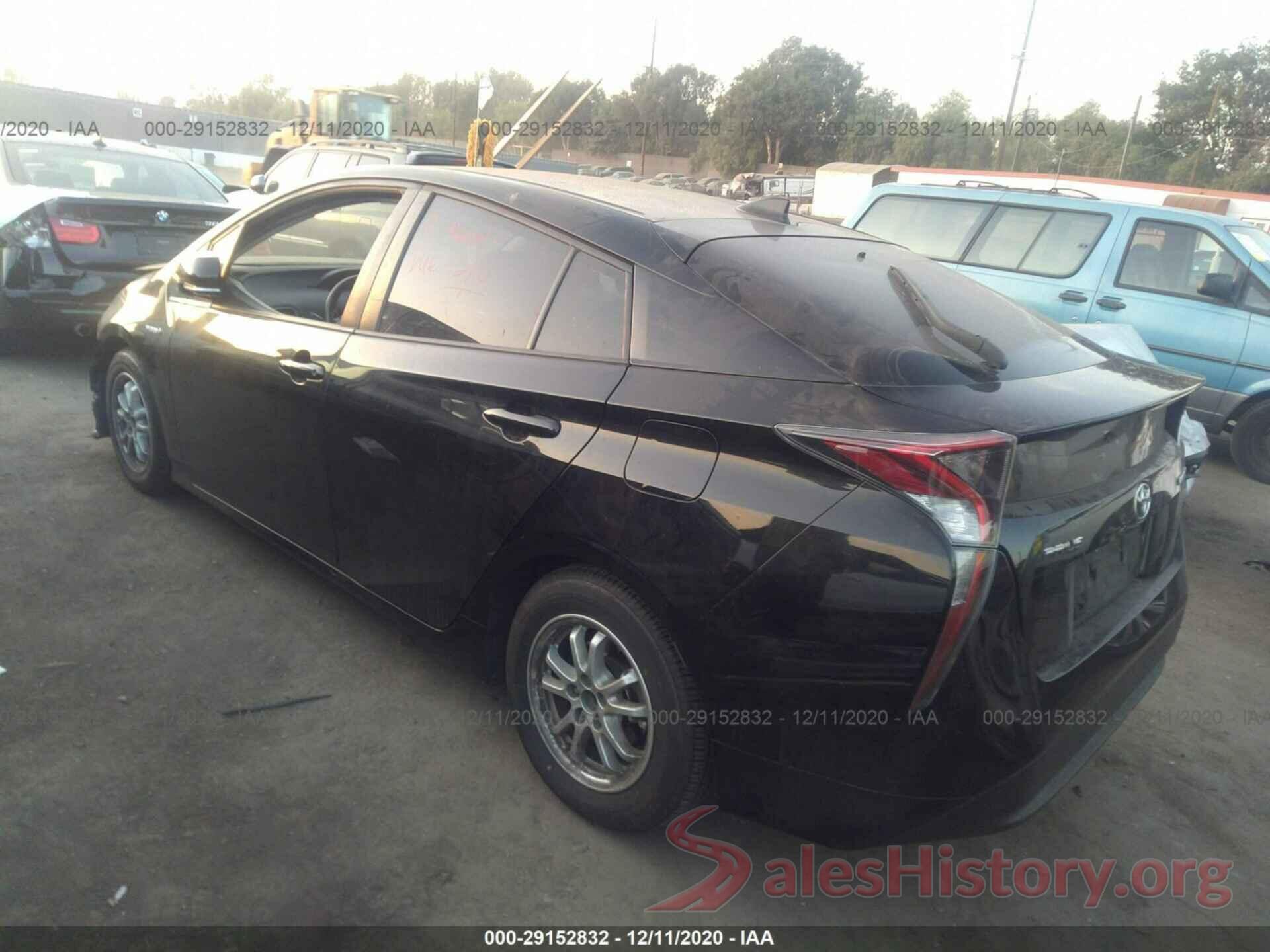 JTDKARFU9H3035649 2017 TOYOTA PRIUS