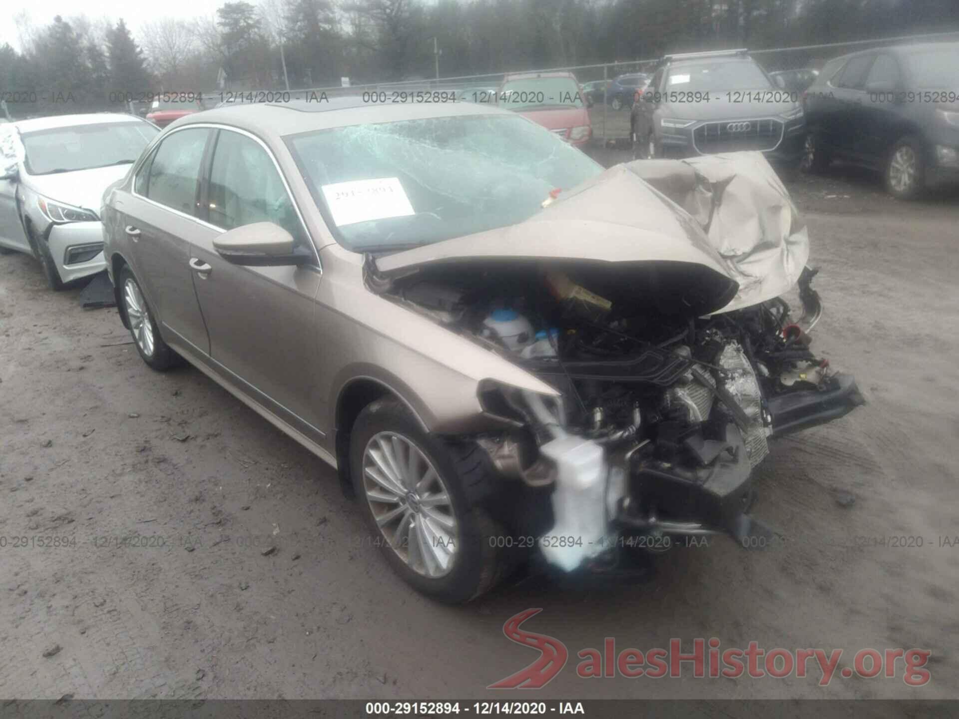 1VWBT7A31GC014481 2016 VOLKSWAGEN PASSAT