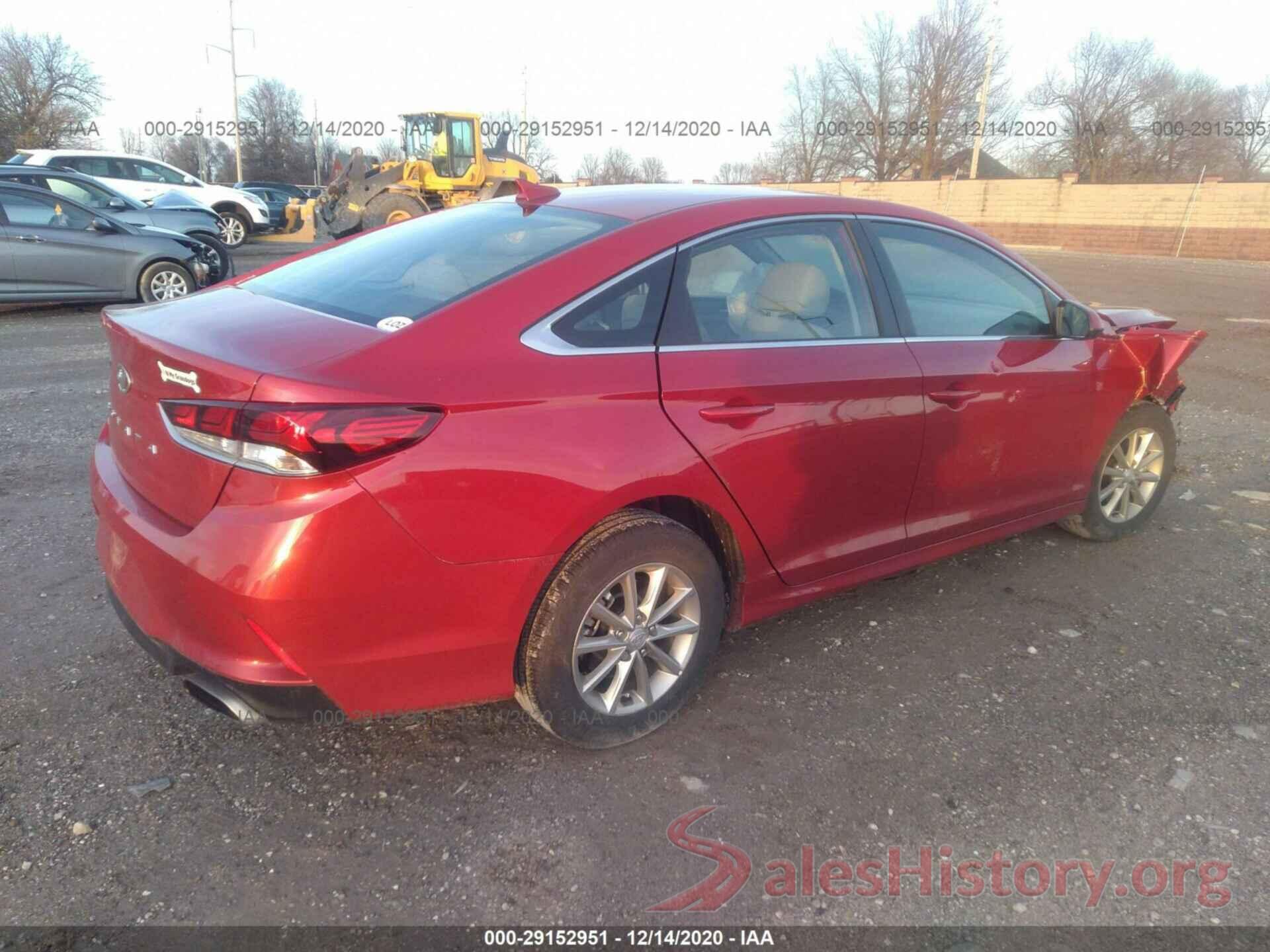 5NPE24AF5KH819134 2019 HYUNDAI SONATA