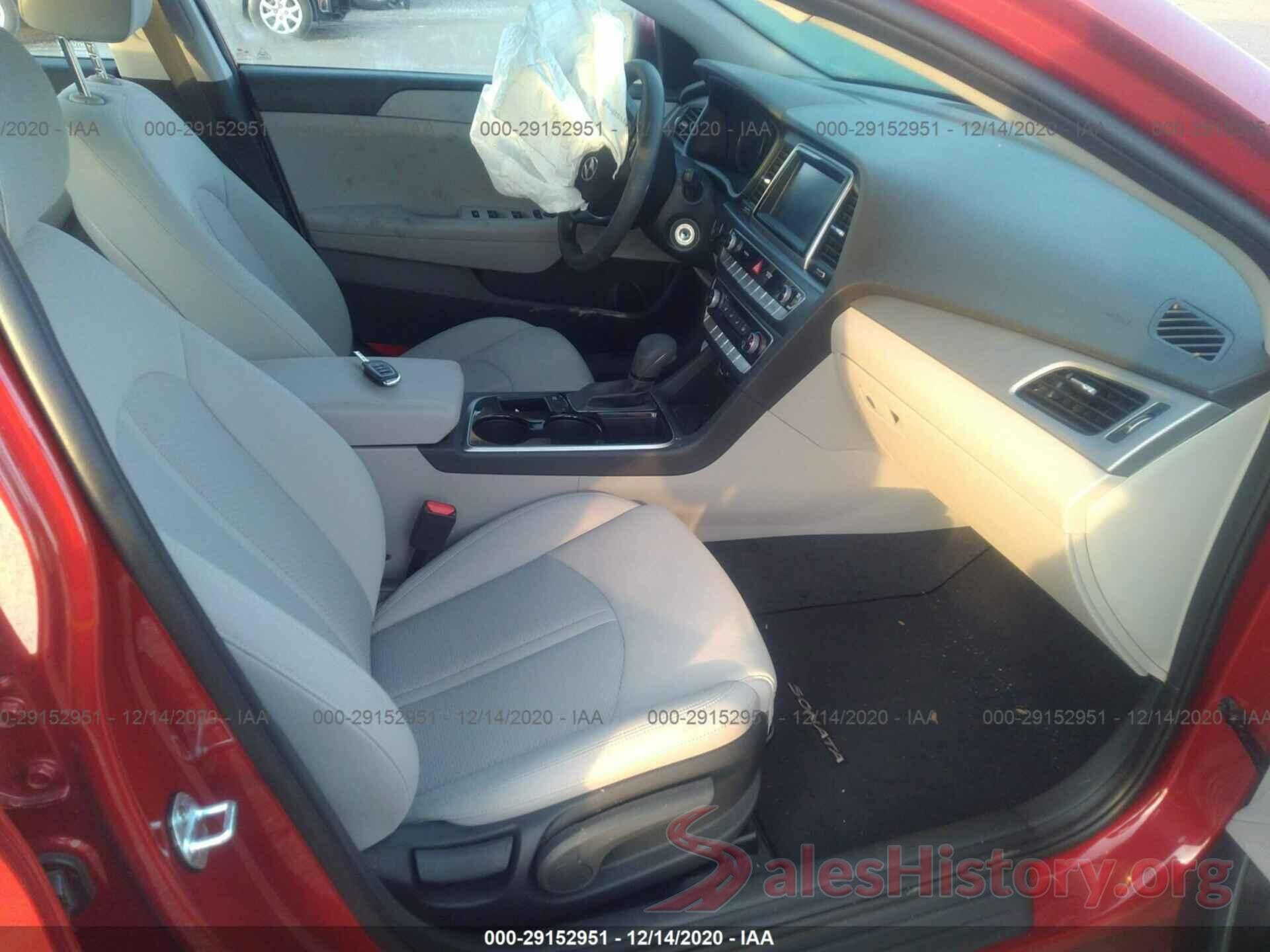 5NPE24AF5KH819134 2019 HYUNDAI SONATA