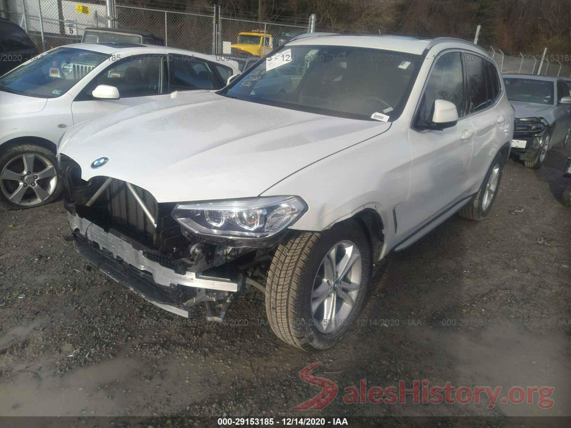 5UXTY5C06LLT38860 2020 BMW X3